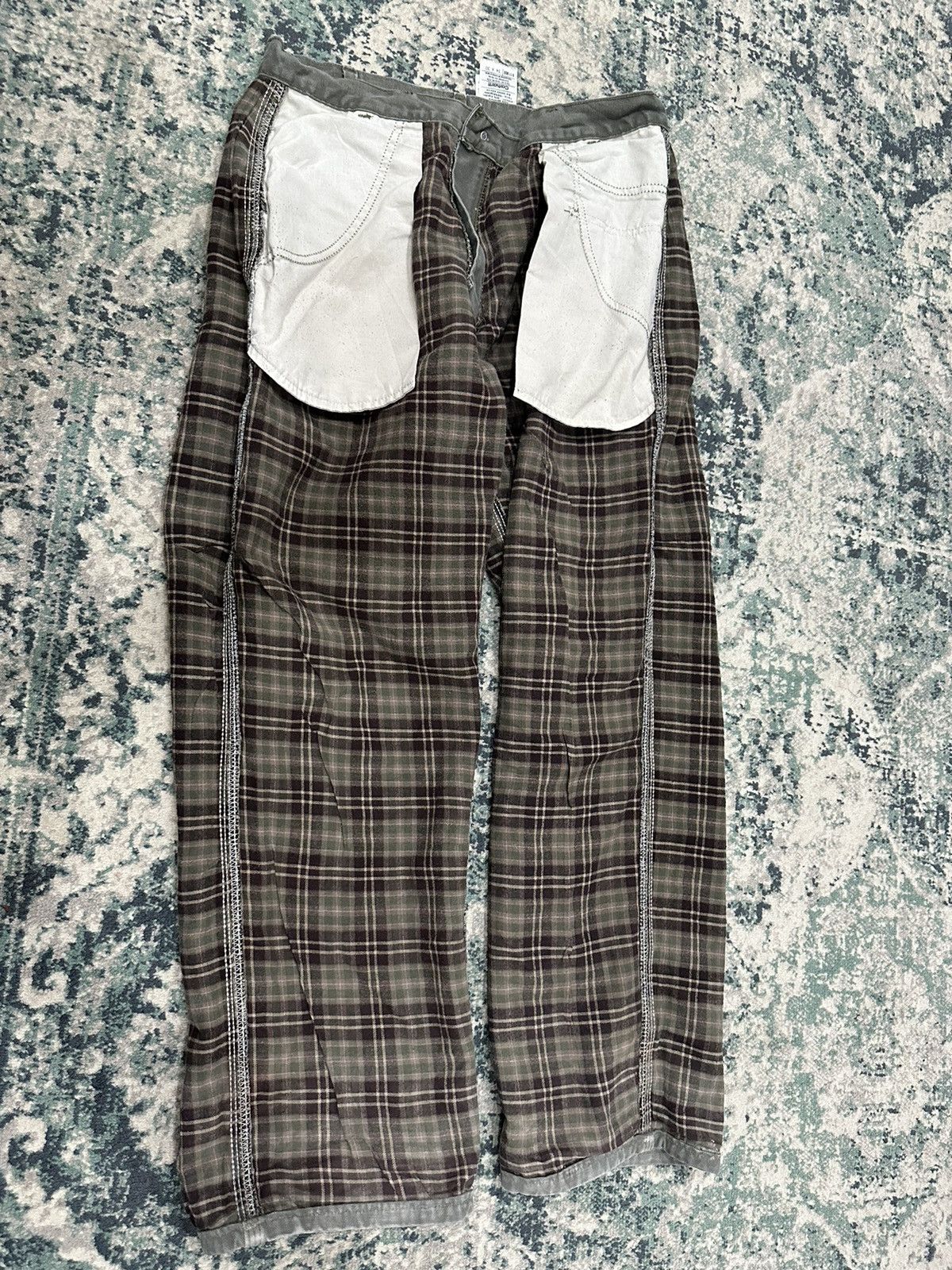 Vintage Carhatt Baggy Flannel-lined Pants - 24