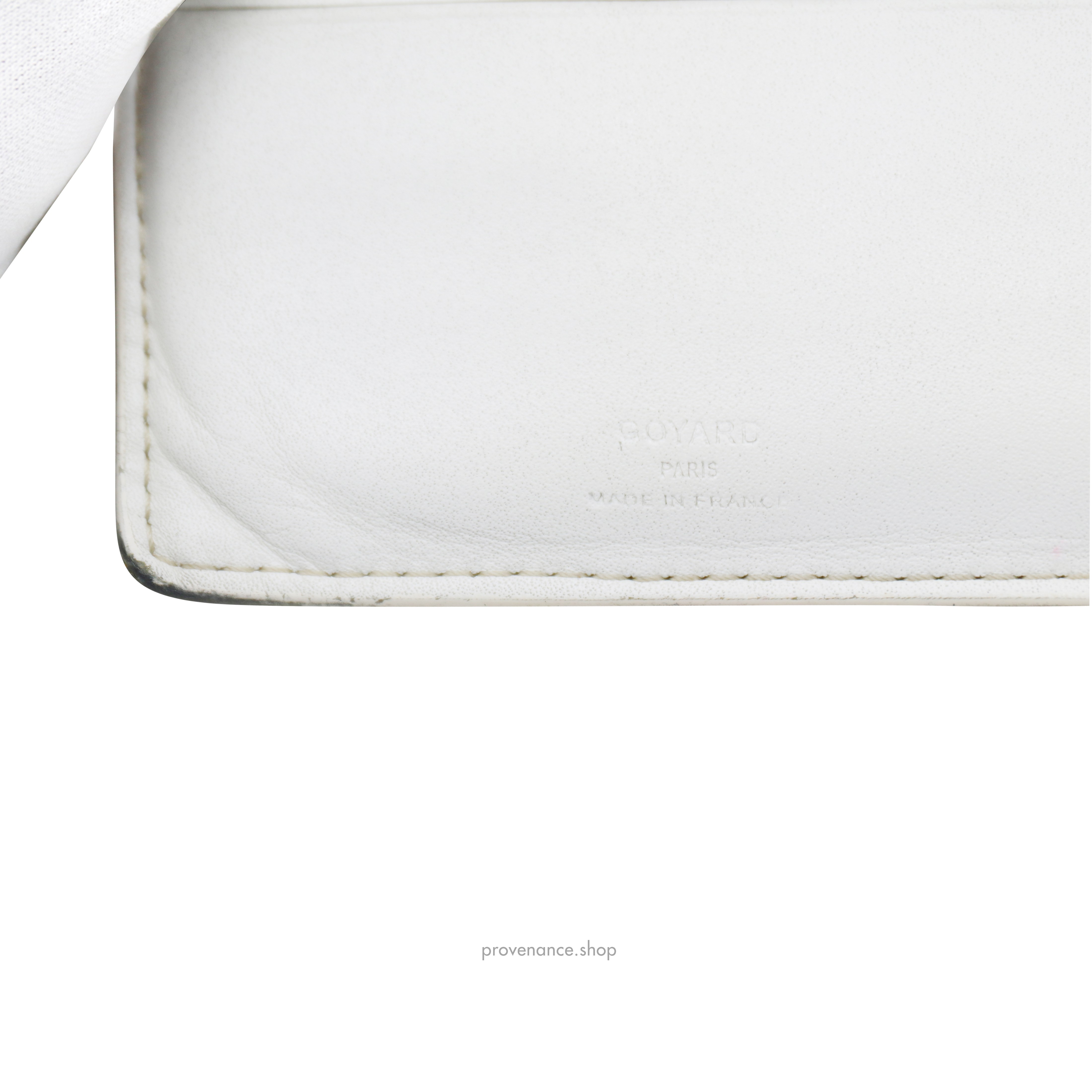St. Florentin Wallet -White Goyardine - 7