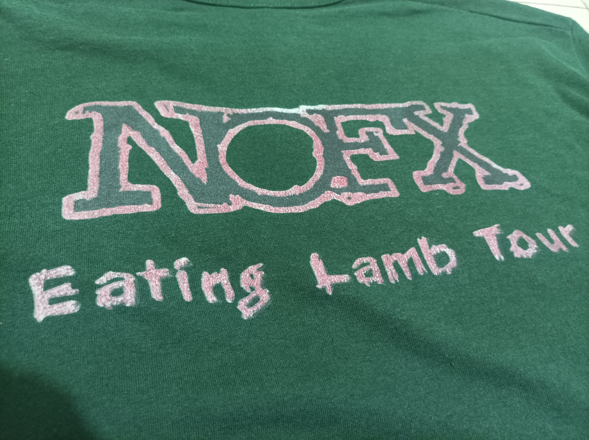Nofx eating lamb tour - 2