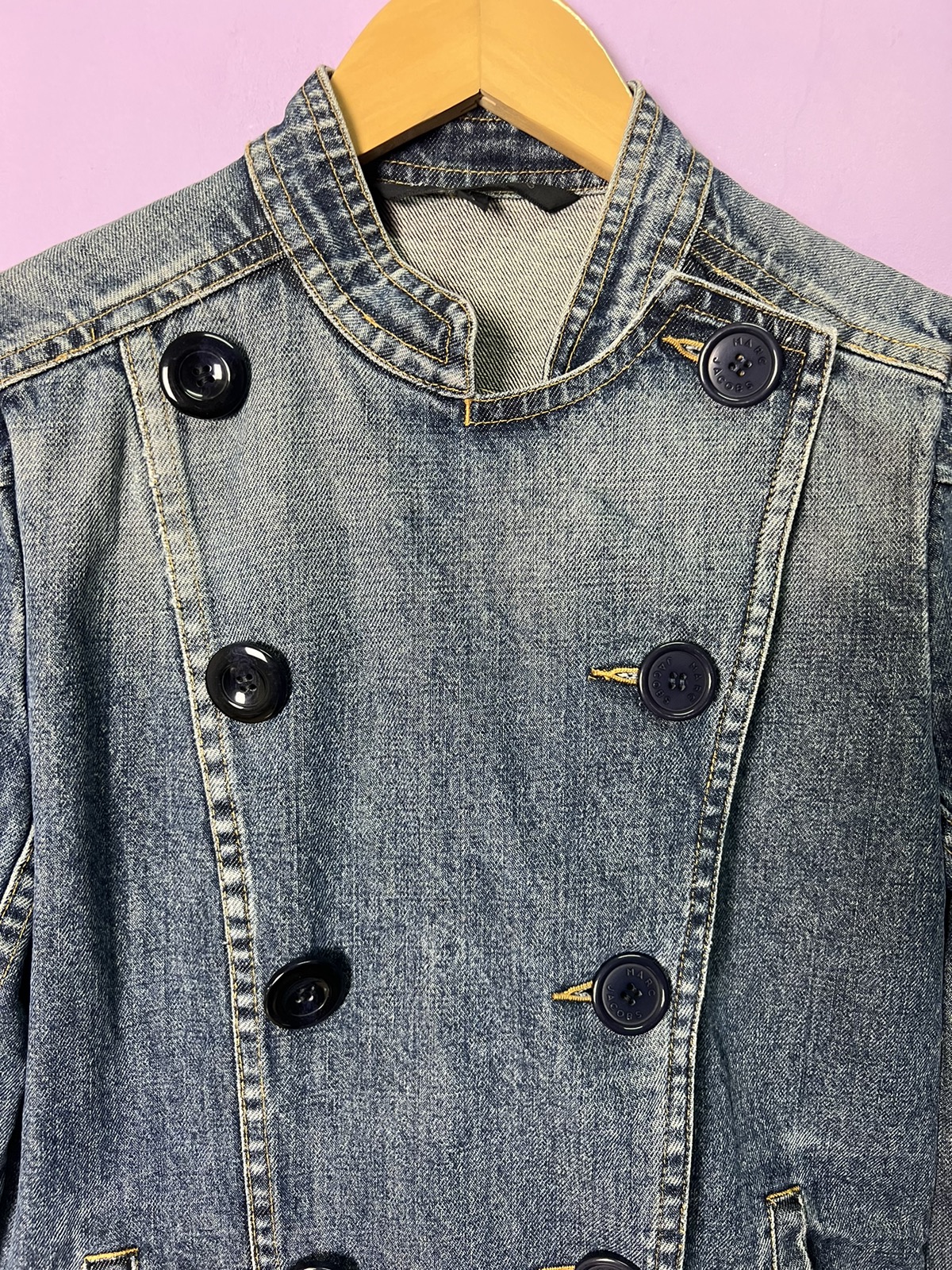 🔥Marc Jacobs Double Breasted Denim Jacket - 10