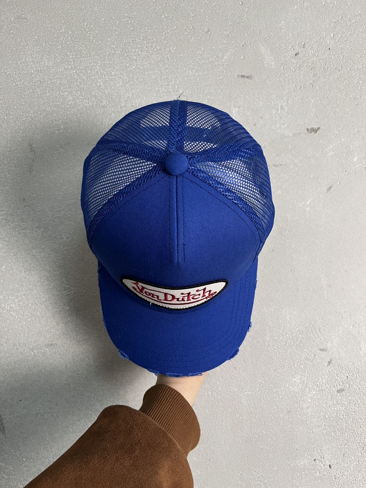 Hype - Deadstock Von Dutch Blue Trucker Hats Adjustable Womens - 4