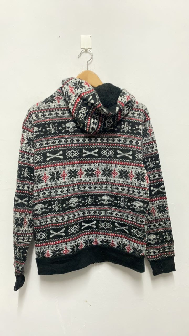 Wild Life Skulls Hoodie Sweatshirt kmrii - 2