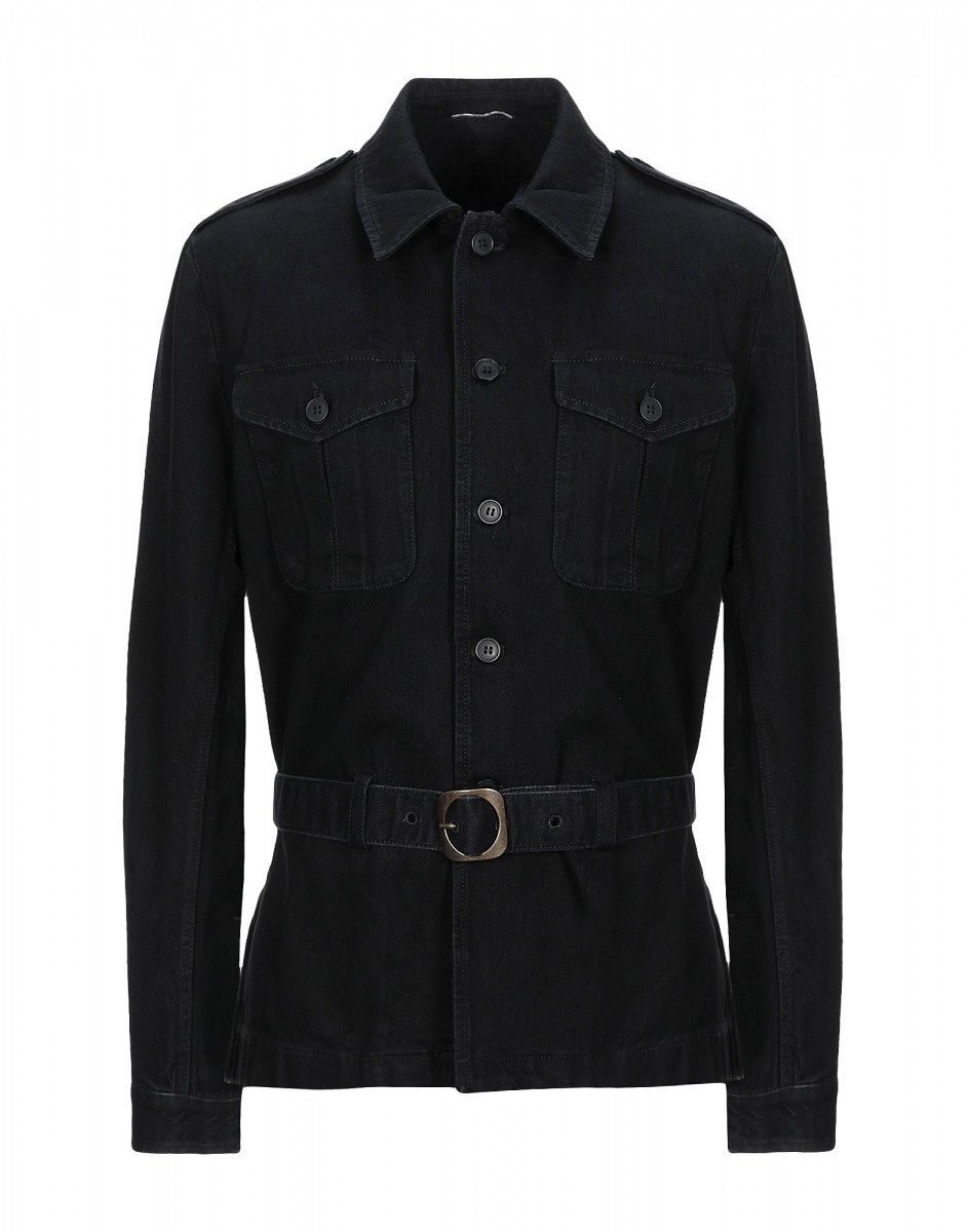 Saint Laurent Denim Safari Jacket SS19 - 1