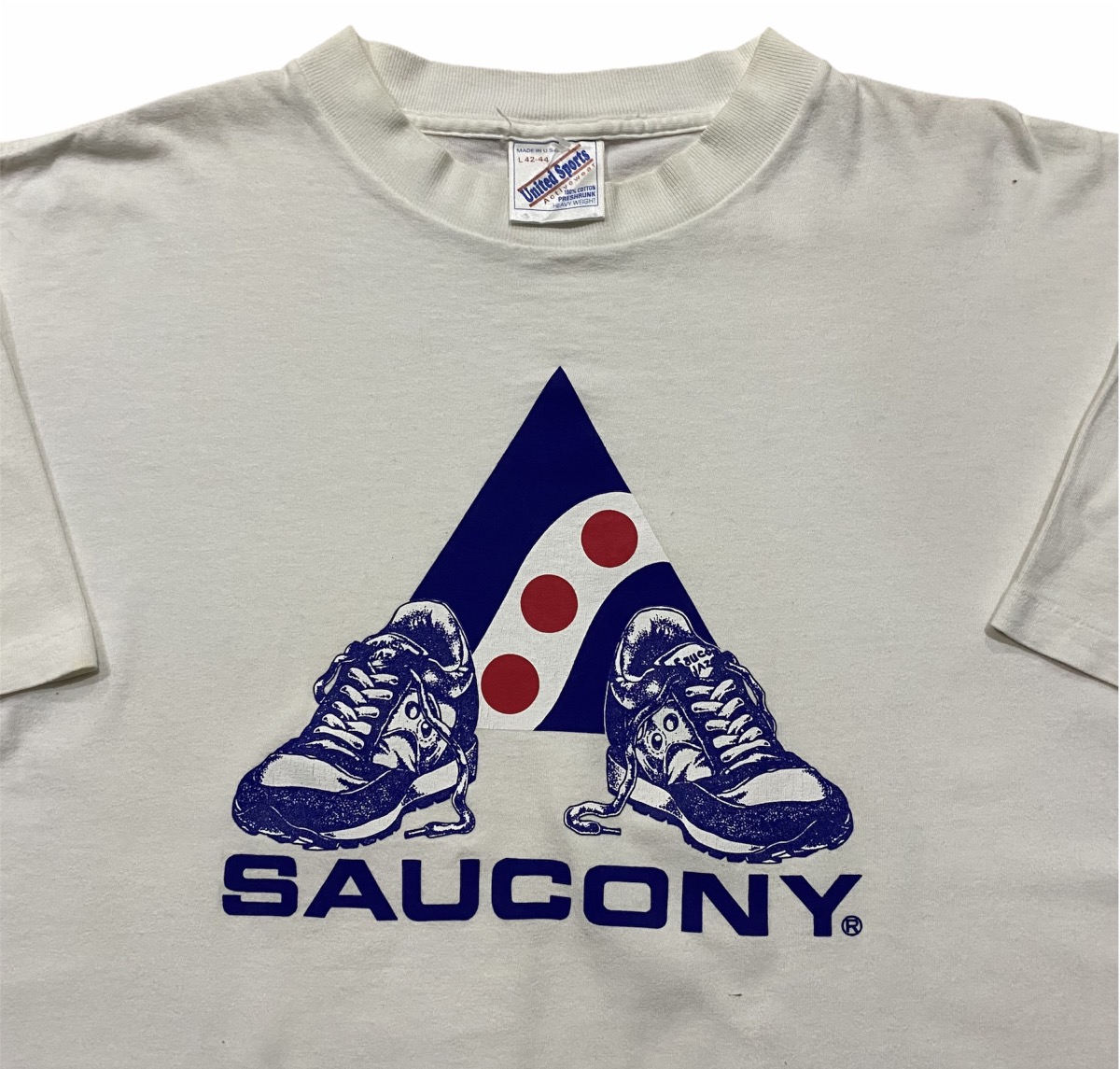 Vintage 1990 Saucony Jazz Promo tee - 1