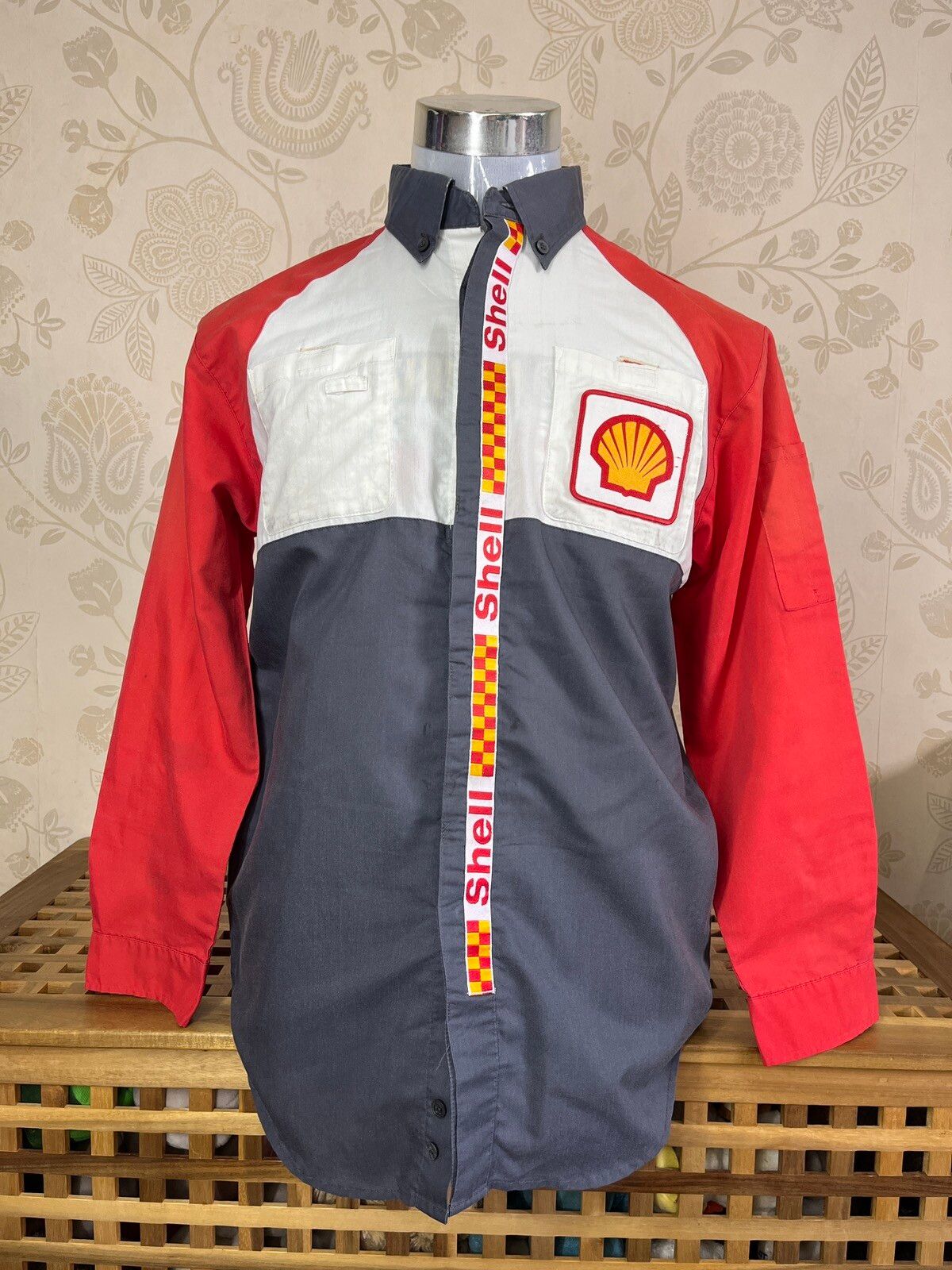 Shell Uniform Workers Vintage Japanese Outlet 1990s - 1