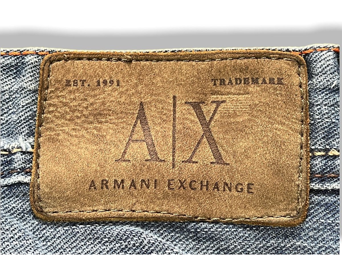 Vintage - Grails ARMANI EXCHANGE Embroidery Jeans - 12