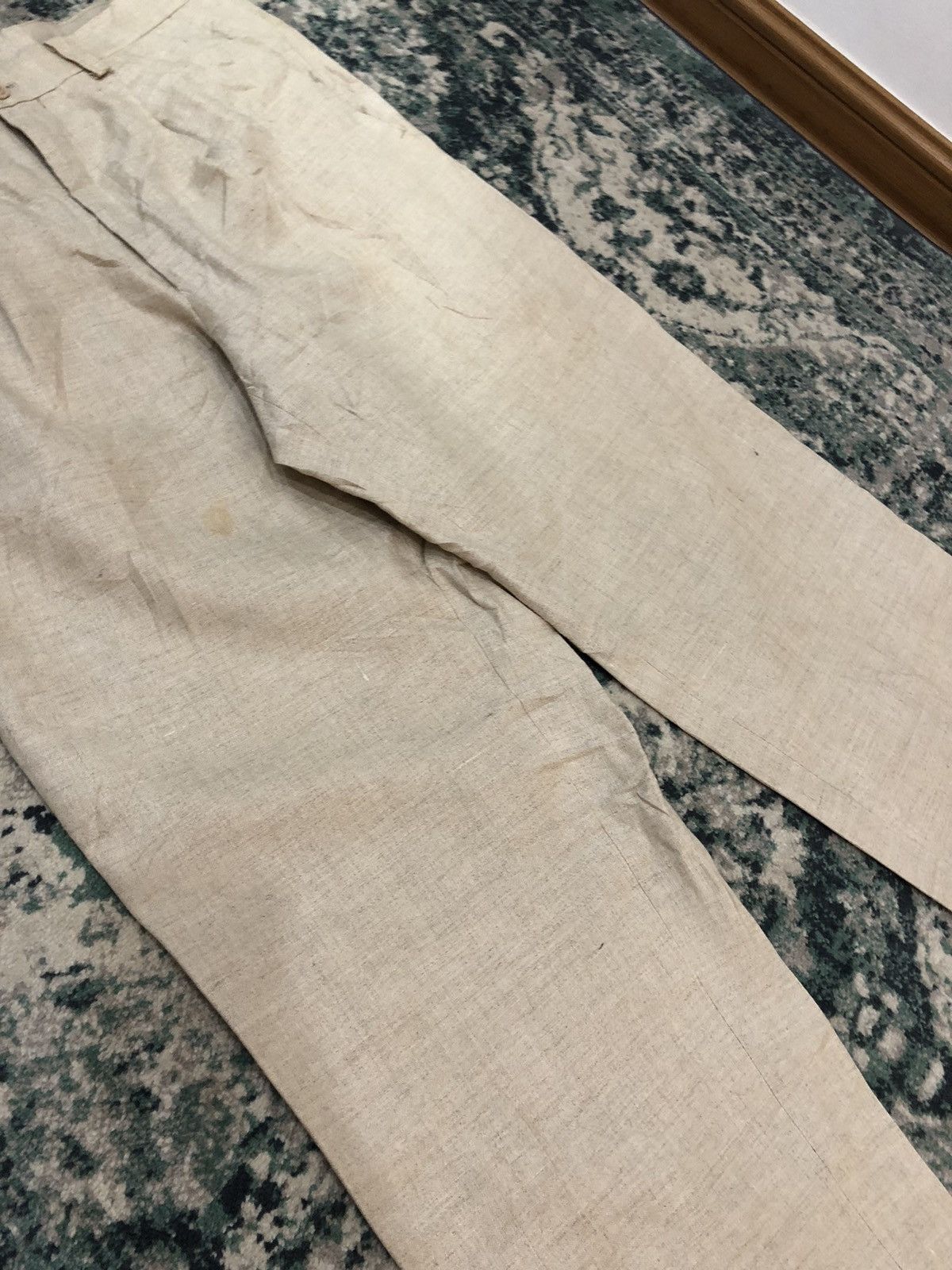 Vintage 80’s Issey Miyake Men 100% Hemp Casual Pants - 8