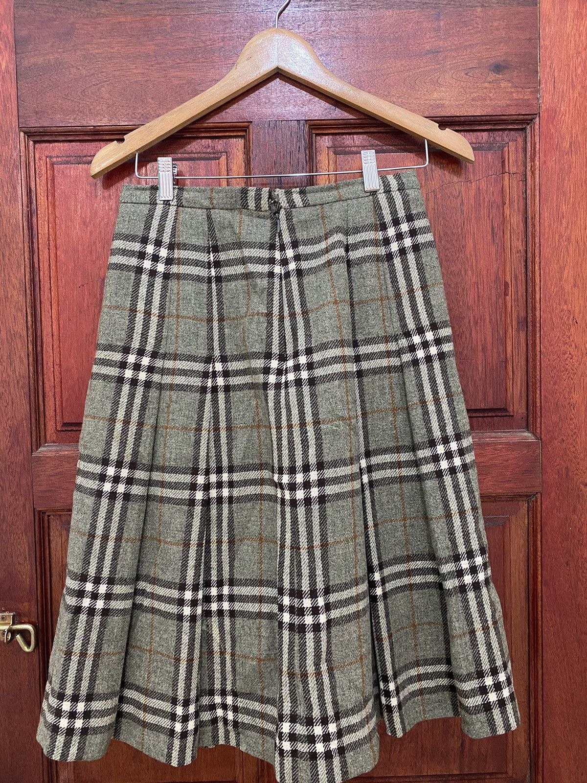 Burberry Prorsum - Vintage Burberry Wool Novacheck Skirt - 3