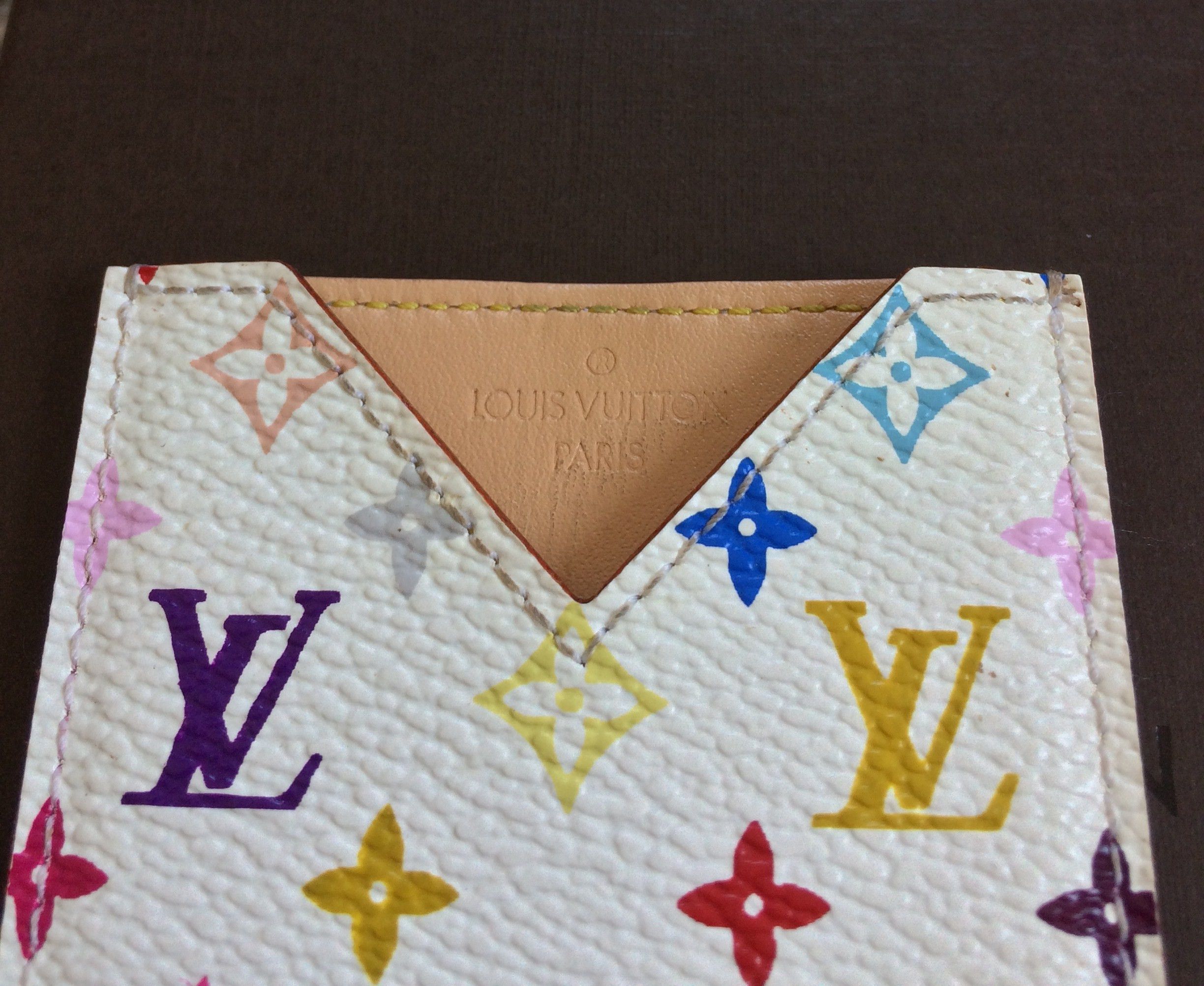 S/S 2003 Vuitton x Murakami Monogram Card Holder+Mirror - 5