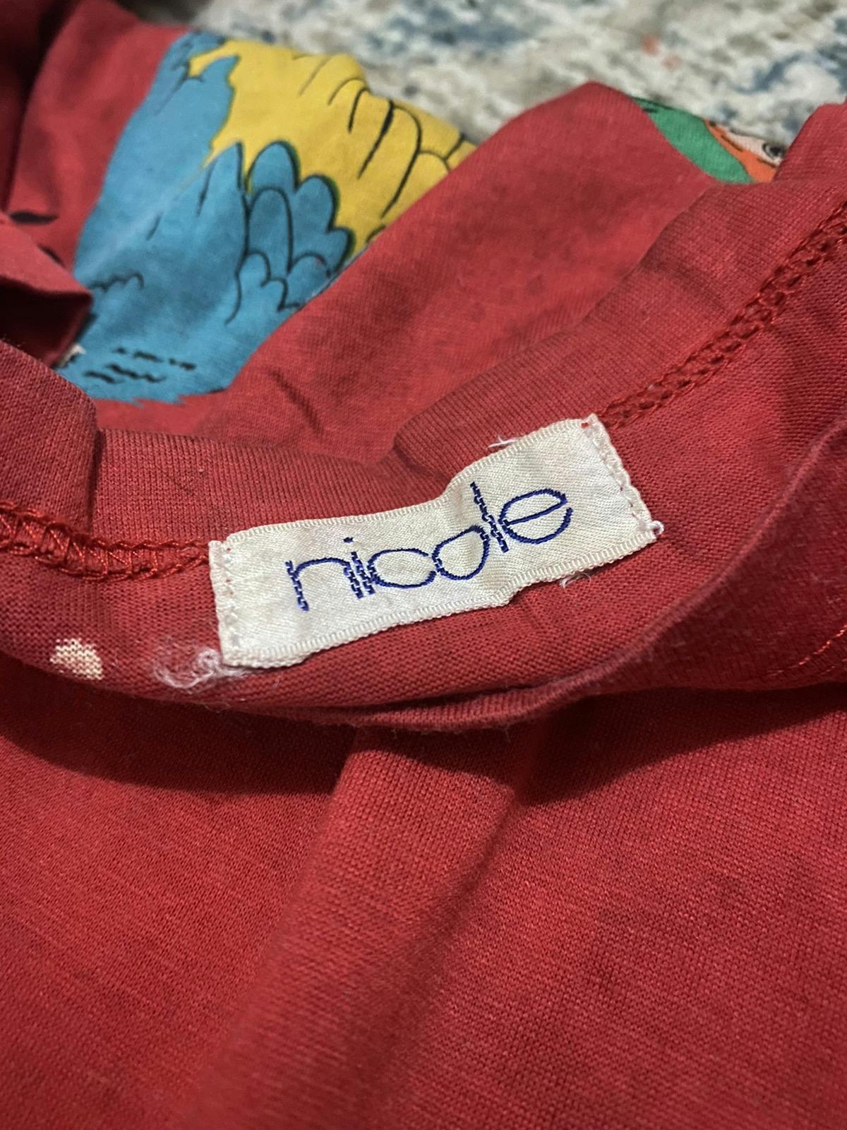 Vintage Nicole Matsuda Bird design t shirt Single Stitch - 4