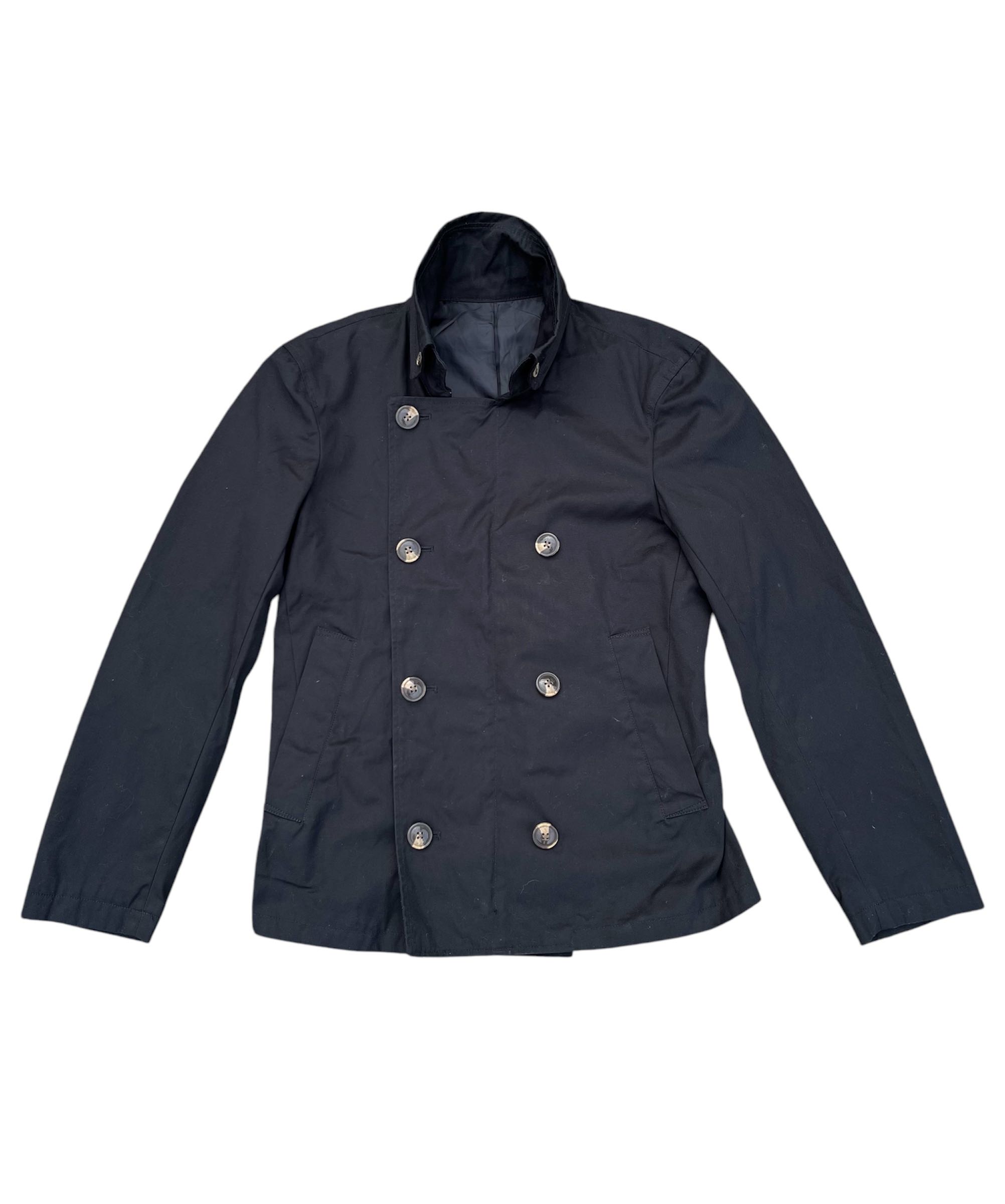 Tete homme by issey miyake double breasted peacoat jacket - 1
