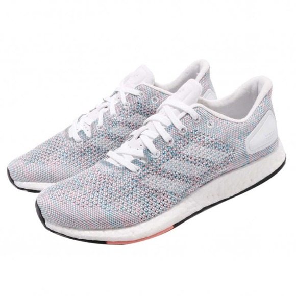 Adidas PureBOOST DPR Grey Footwear White Chalk Coral 6 - 5