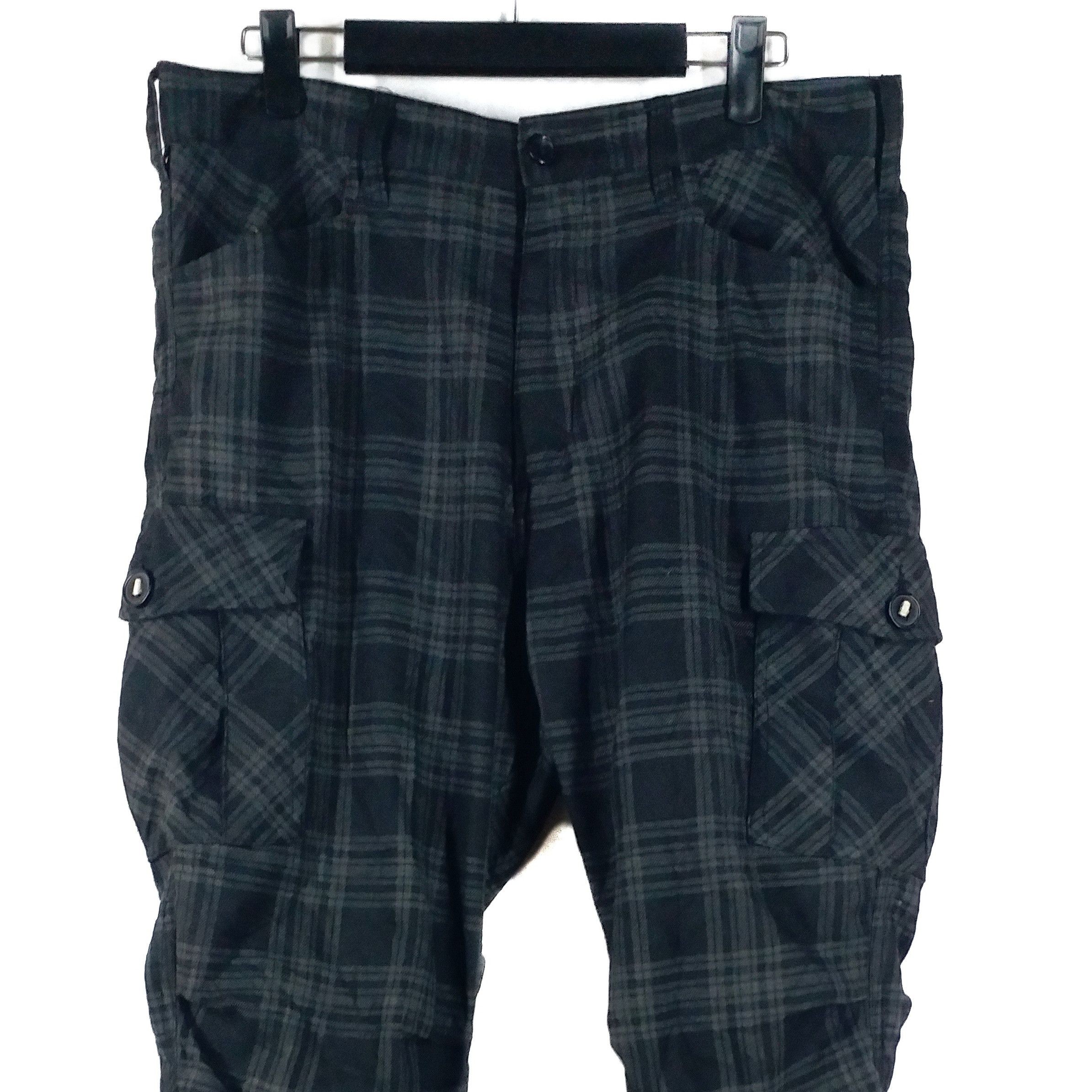 Japanese Brand - 🔥Awesome Tartan Cargo Pant Style Multipockets Size 31 - 3