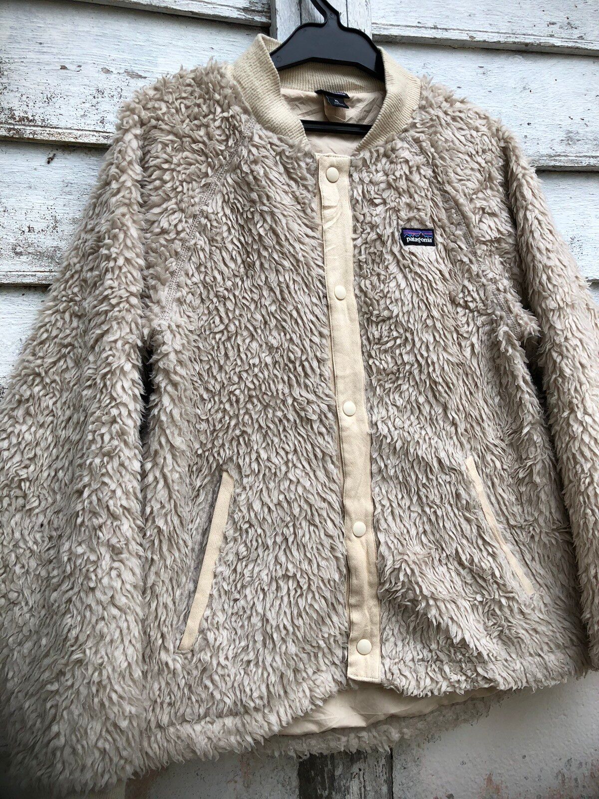 Patagonia Deep Pile Hairy Fleece Jacket - 3