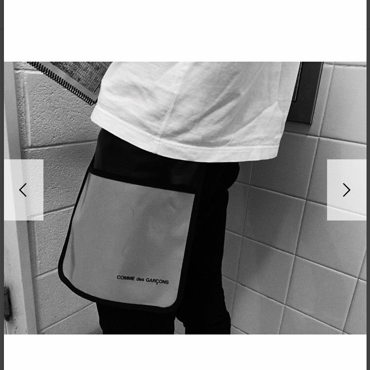 Comme des Garcons vinyl waist bag belt bag - 8