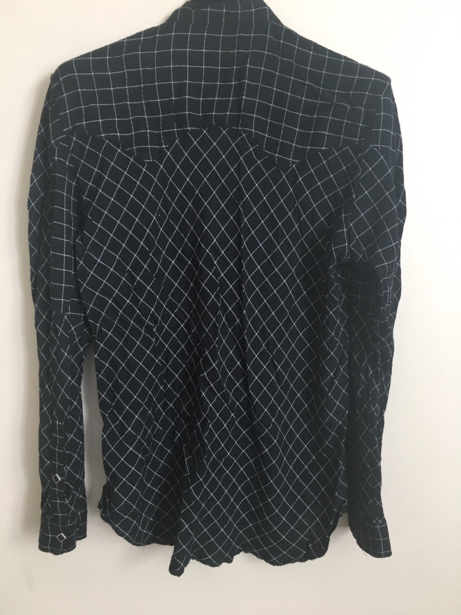 SS12 Checked western shirt - 4