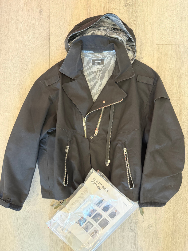 J68W-BQ Jacket Black size XS - 1
