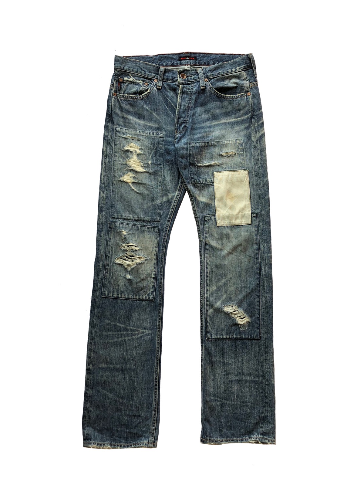 Paul Smith Patchwork Destroy Denim - 1