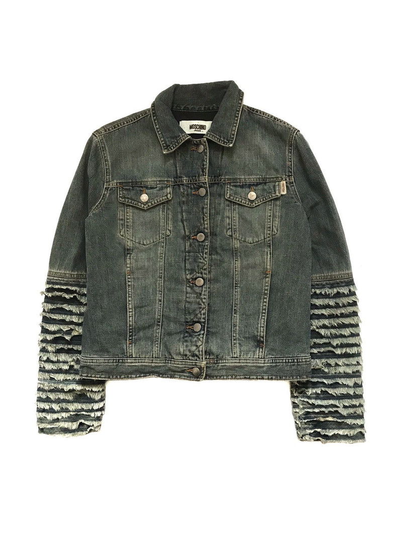 MOSCHINO TRUCKER JACKET BUTTON UP - 1