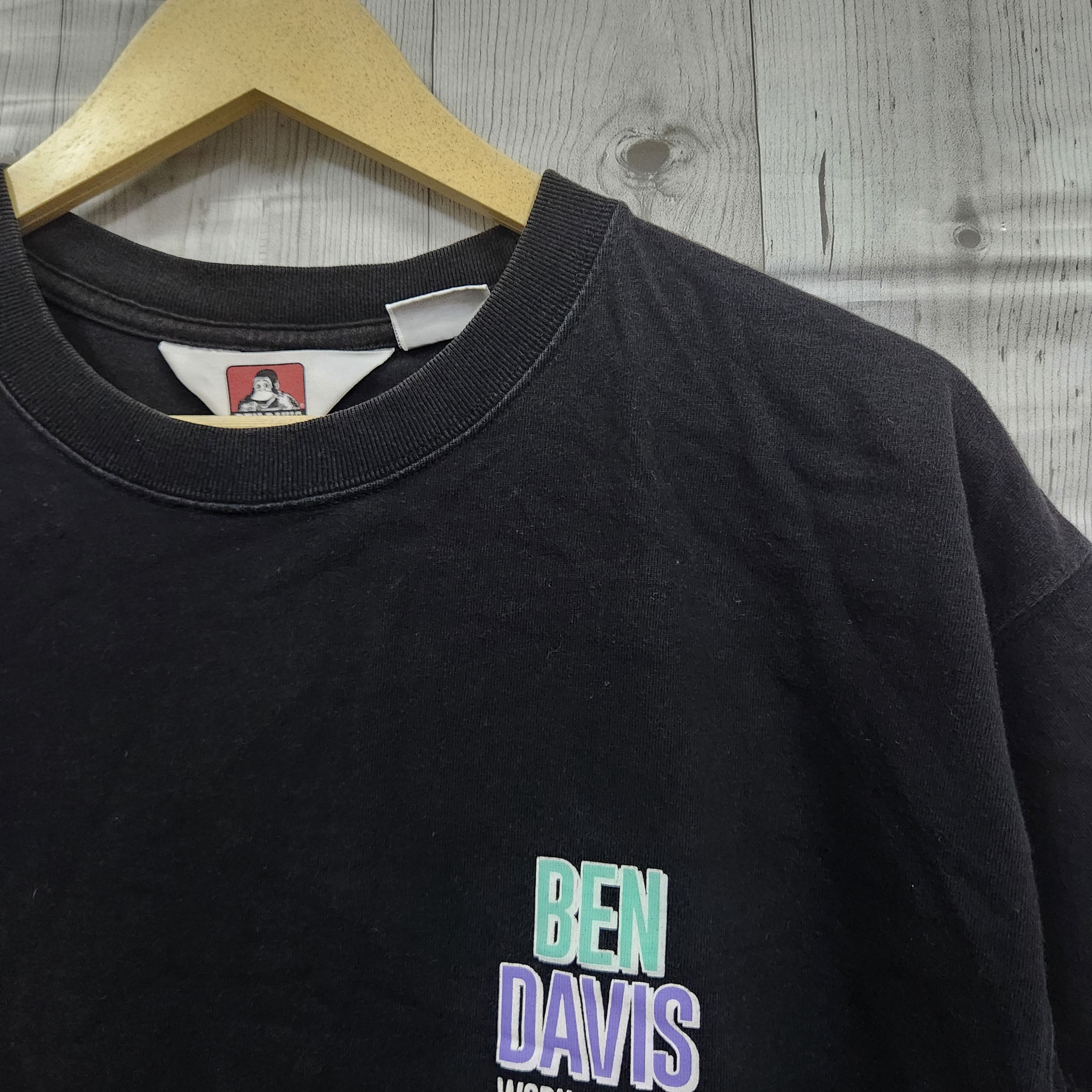 Ben Davis - Vintage Y2K Ben Davies Big Logo TShirt - 4