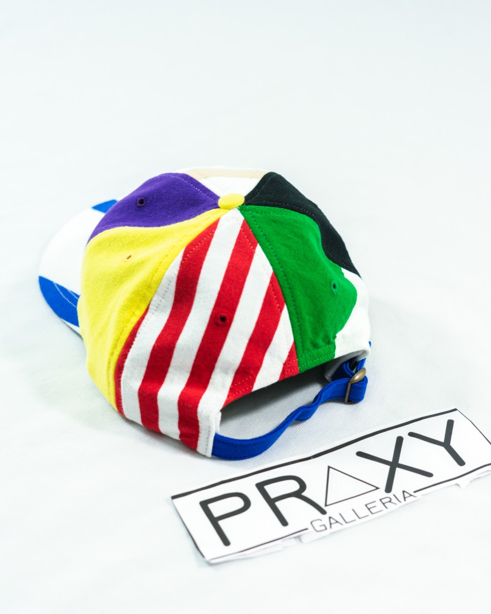 Rugby Practice Jersey 6-Panel Patchwork Hat - 5