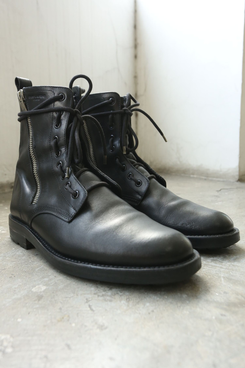 SLP - Hedi Slimane - F/W 15 - Dual Zip Ranger Boots - 1