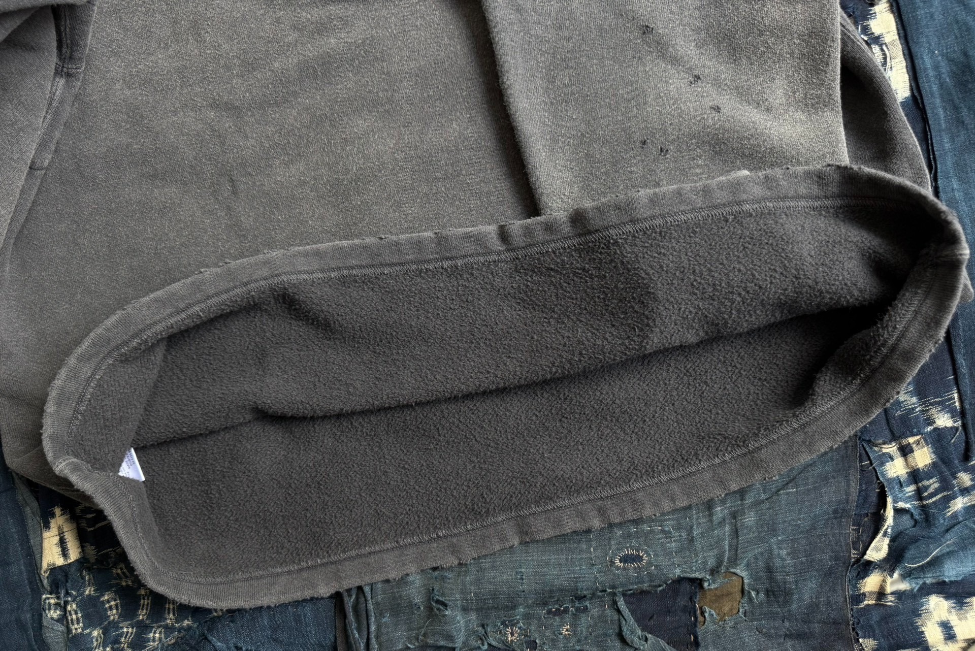 VISVIM 25SS VANDERFIELD SHIRT L/S CRASH Distressed Pullover Sweatshirt - 7