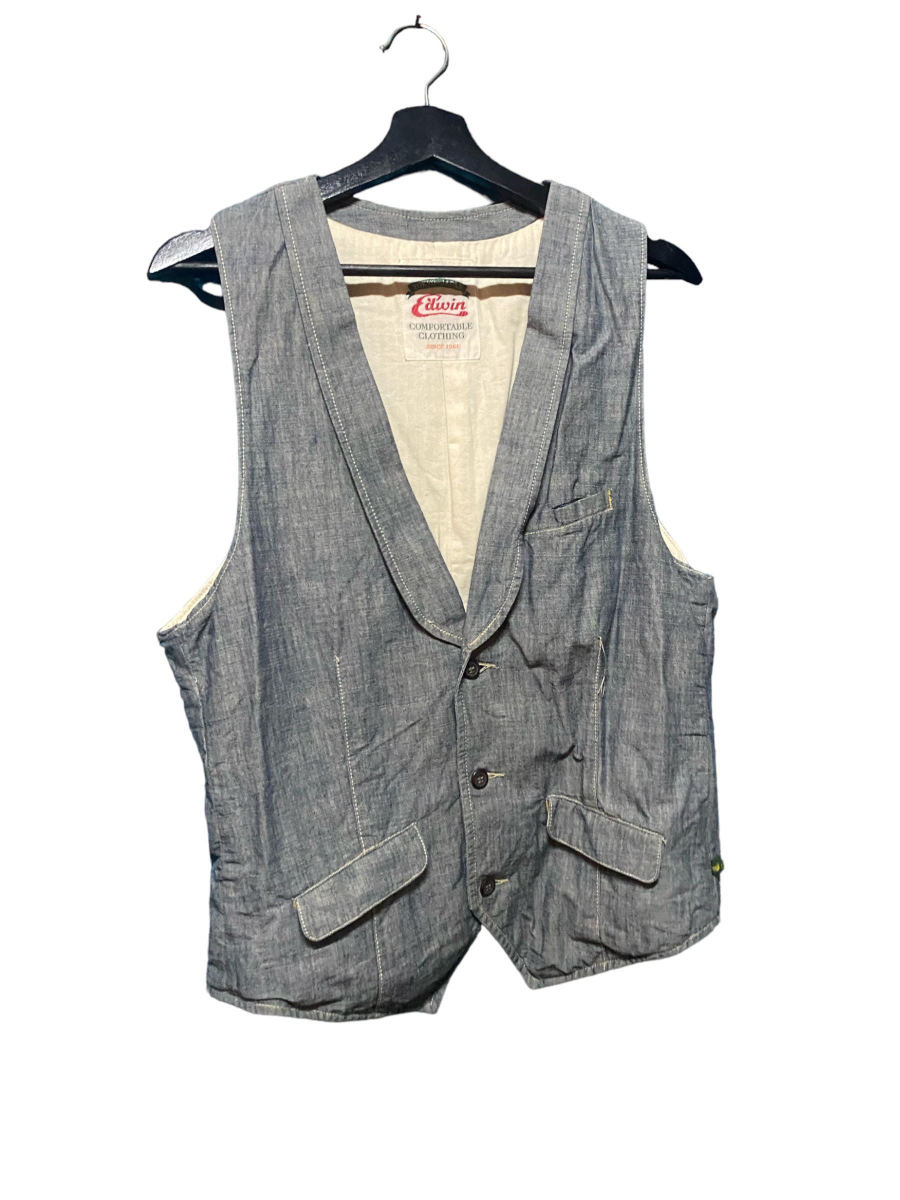 Vintage Edwin Work Vest - 5