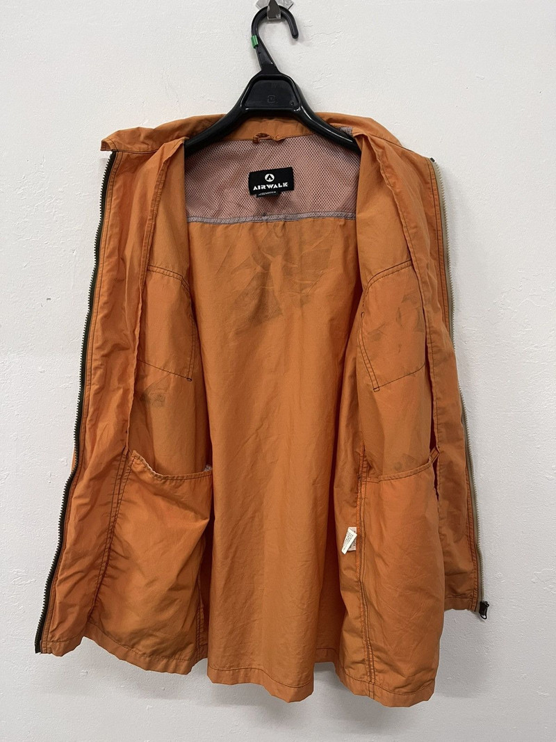 archive Y2K AIRWALK オレンジジャケット Other Designers Airwalk × Vintage - Y2K AIRWALK tech light jacket