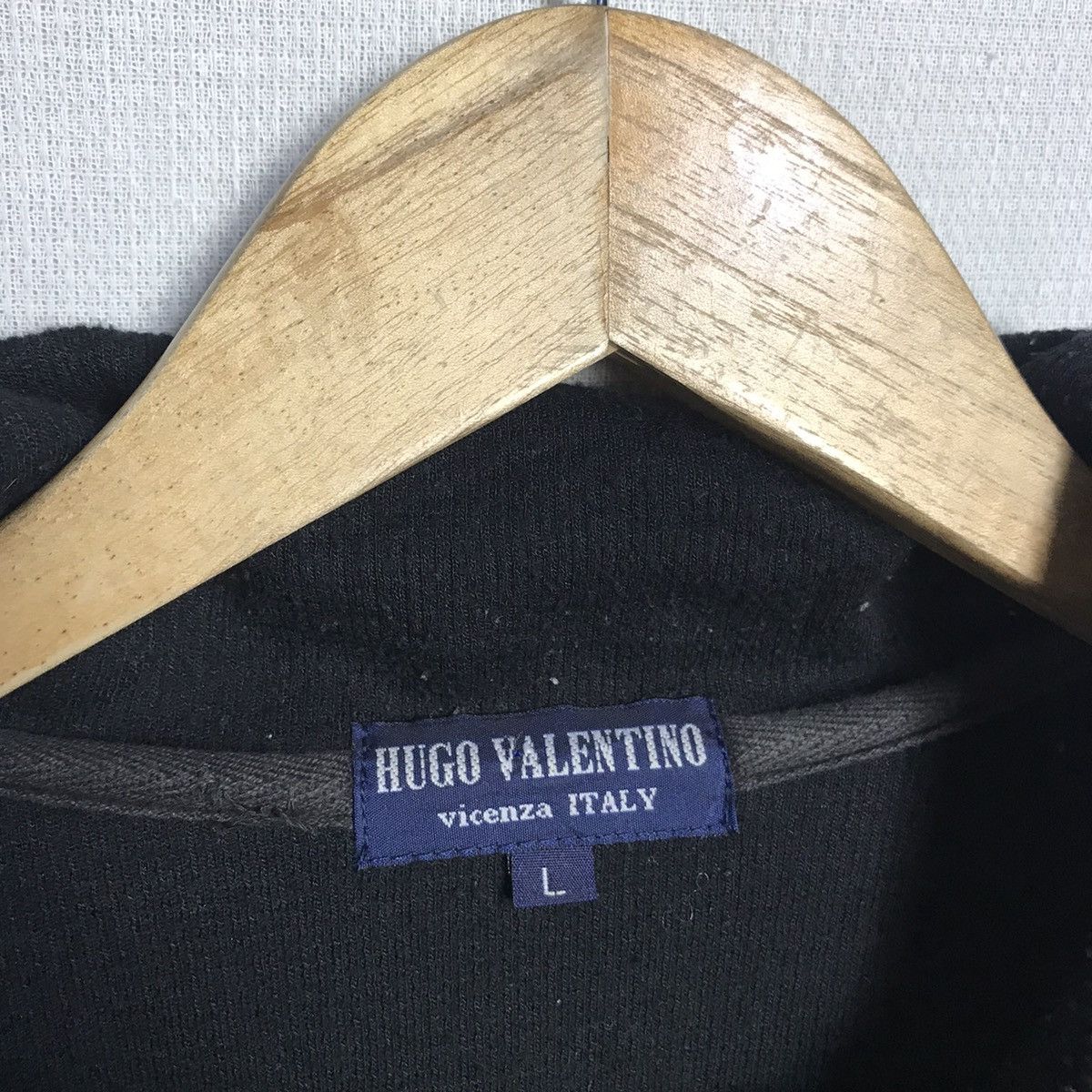 Hugo valentino vicenza italy big embroidery sweater - 4