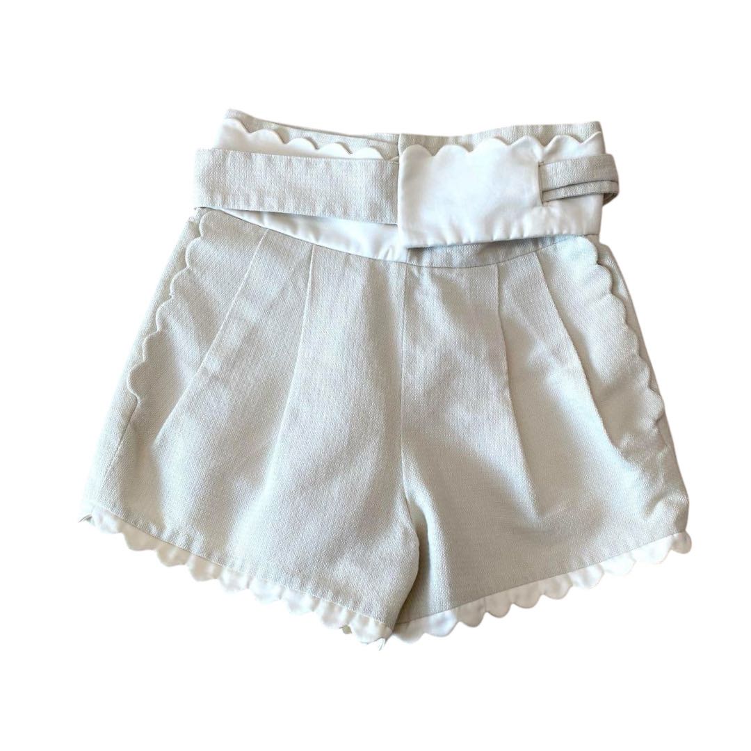 Vintage Chloé Scalloped Shorts - 3