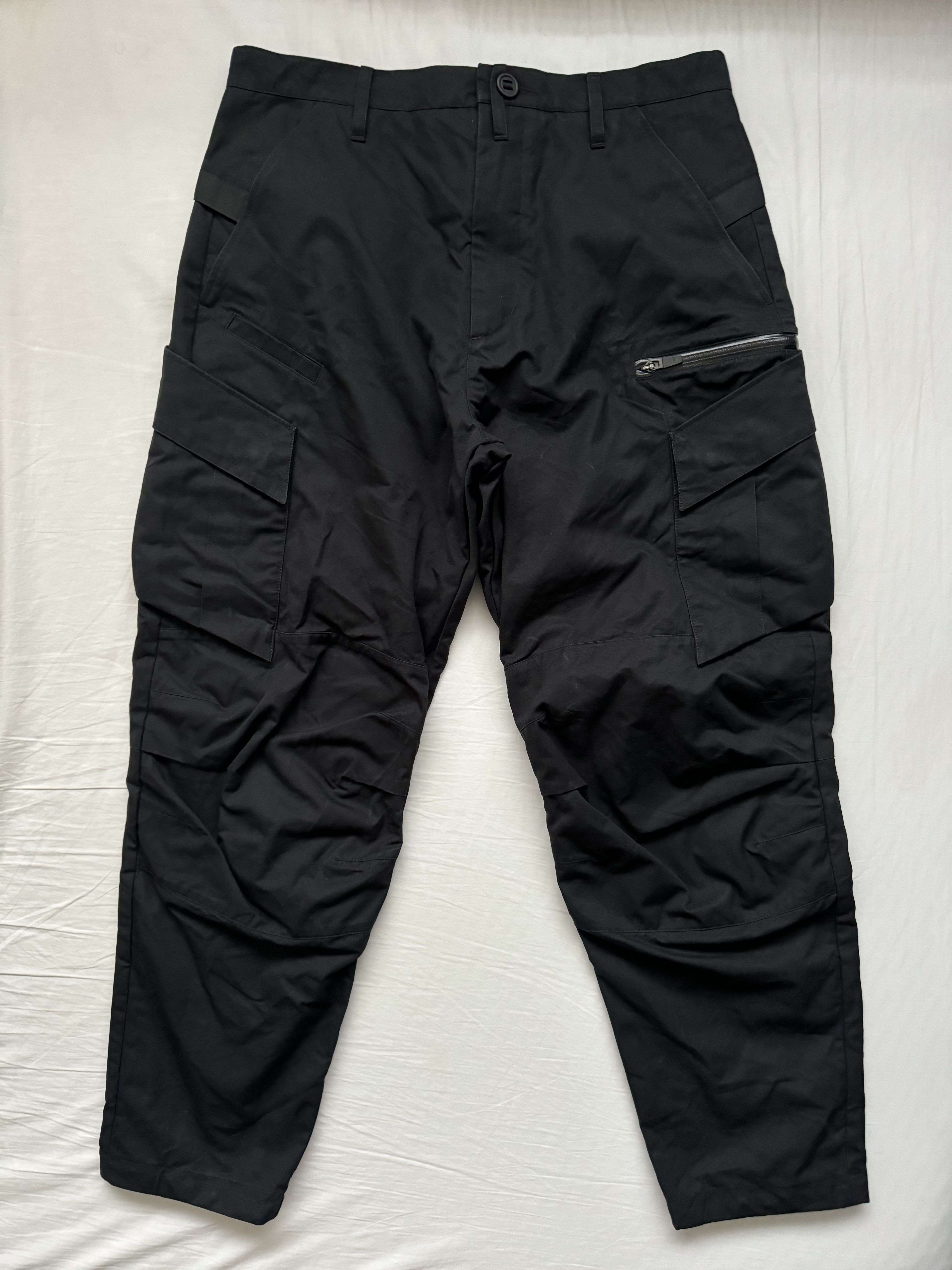 ACRONYM P34-S HD Cotton Cargo Pant Black | olivetruffle | REVERSIBLE