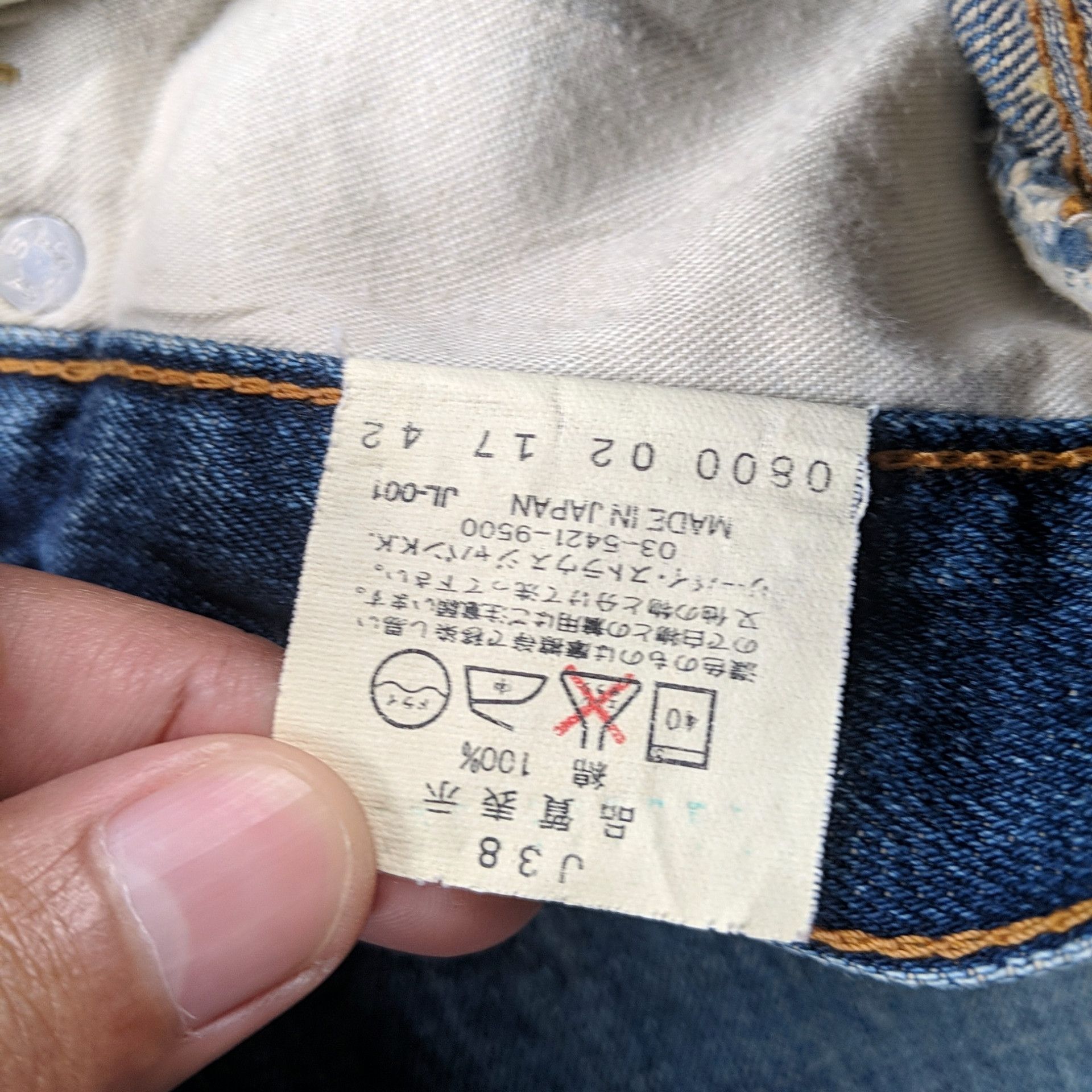 Vintage Levis Lot 503 Jeans Faded Denim order Pants W29 Vintage Levis Lot 503 Jeans Faded Denim Pants Blue Colour