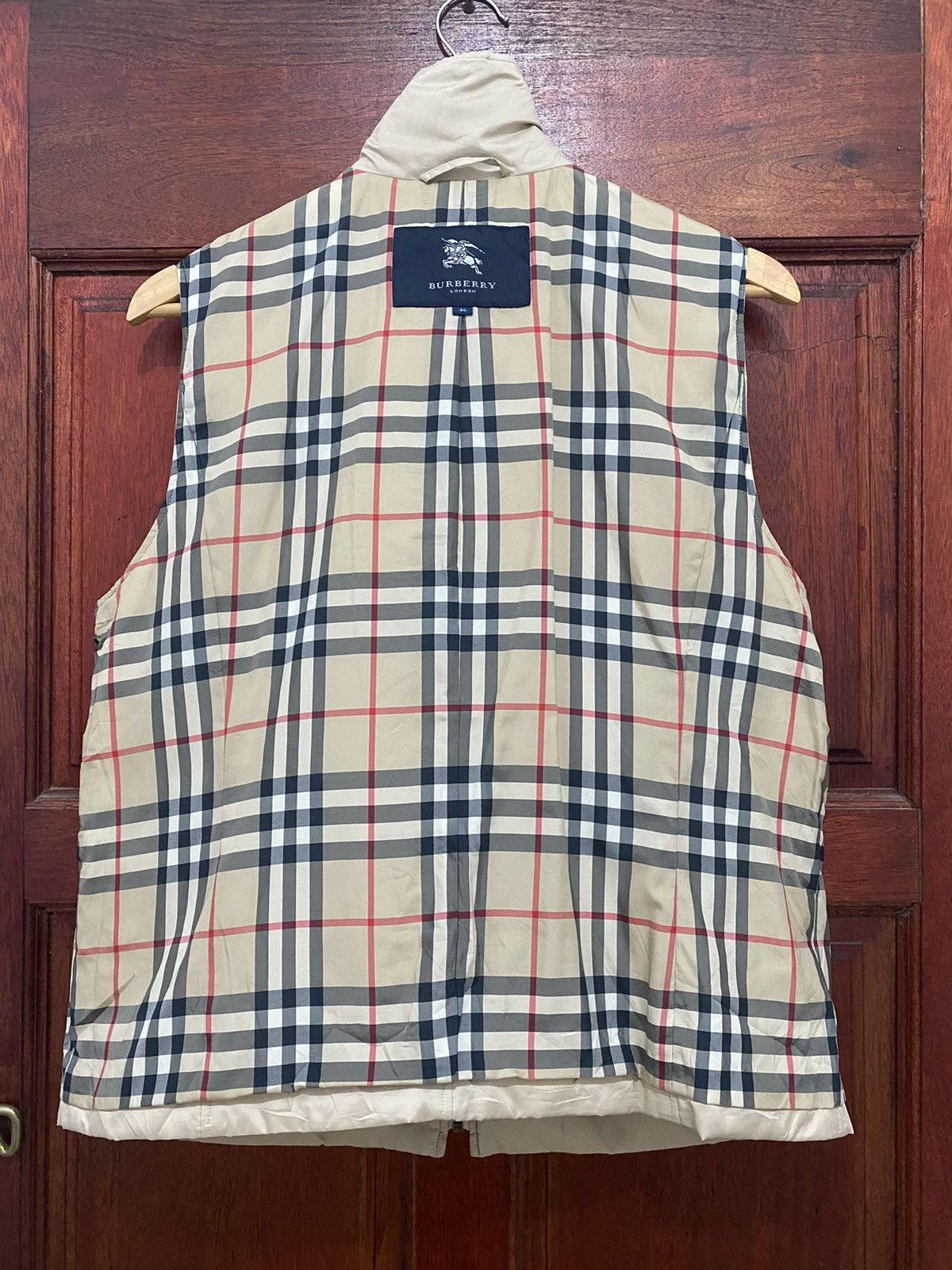 Burberry Down Jacket Vest Nova Check - 2