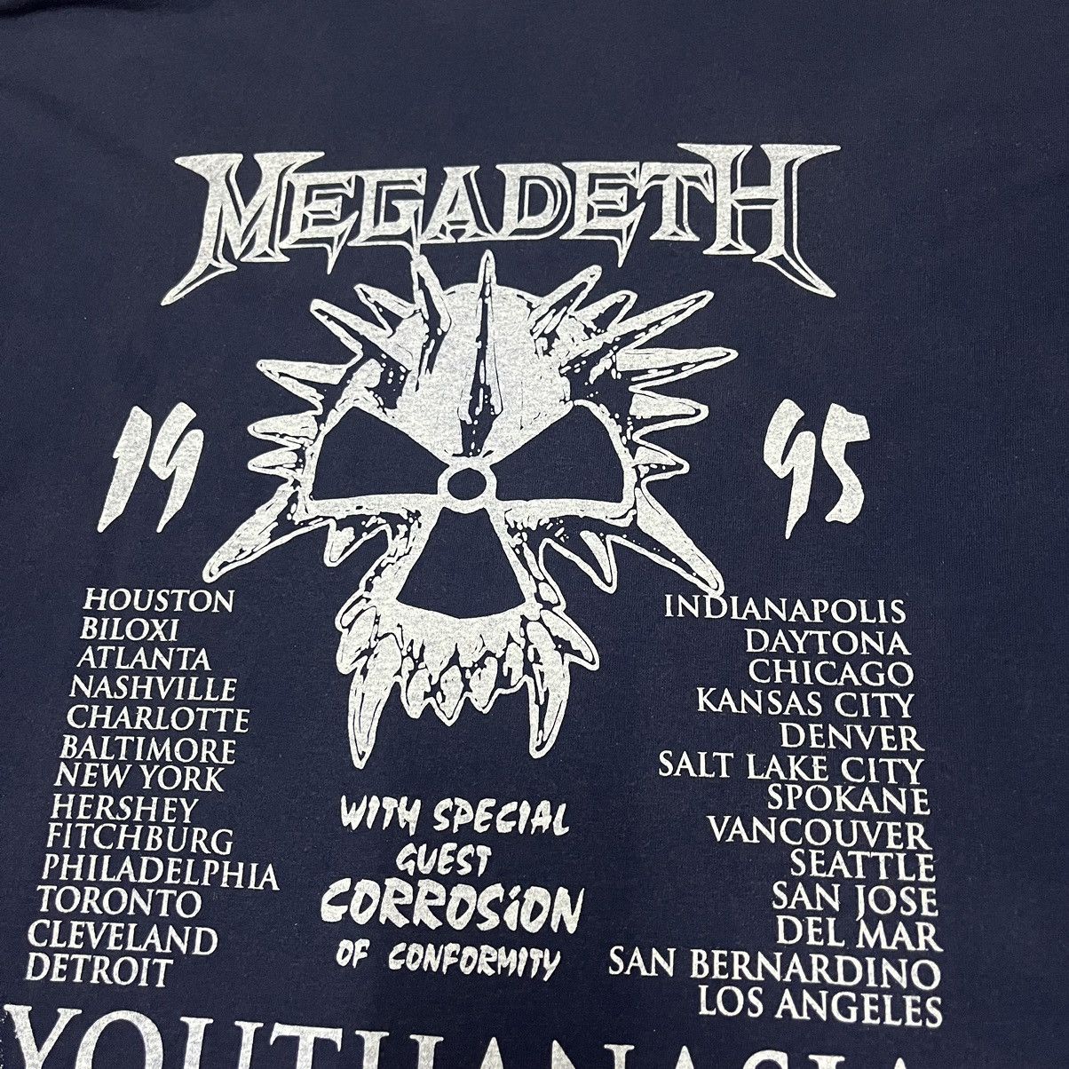 Vintage Megadeth Youthanasia Tour - 5