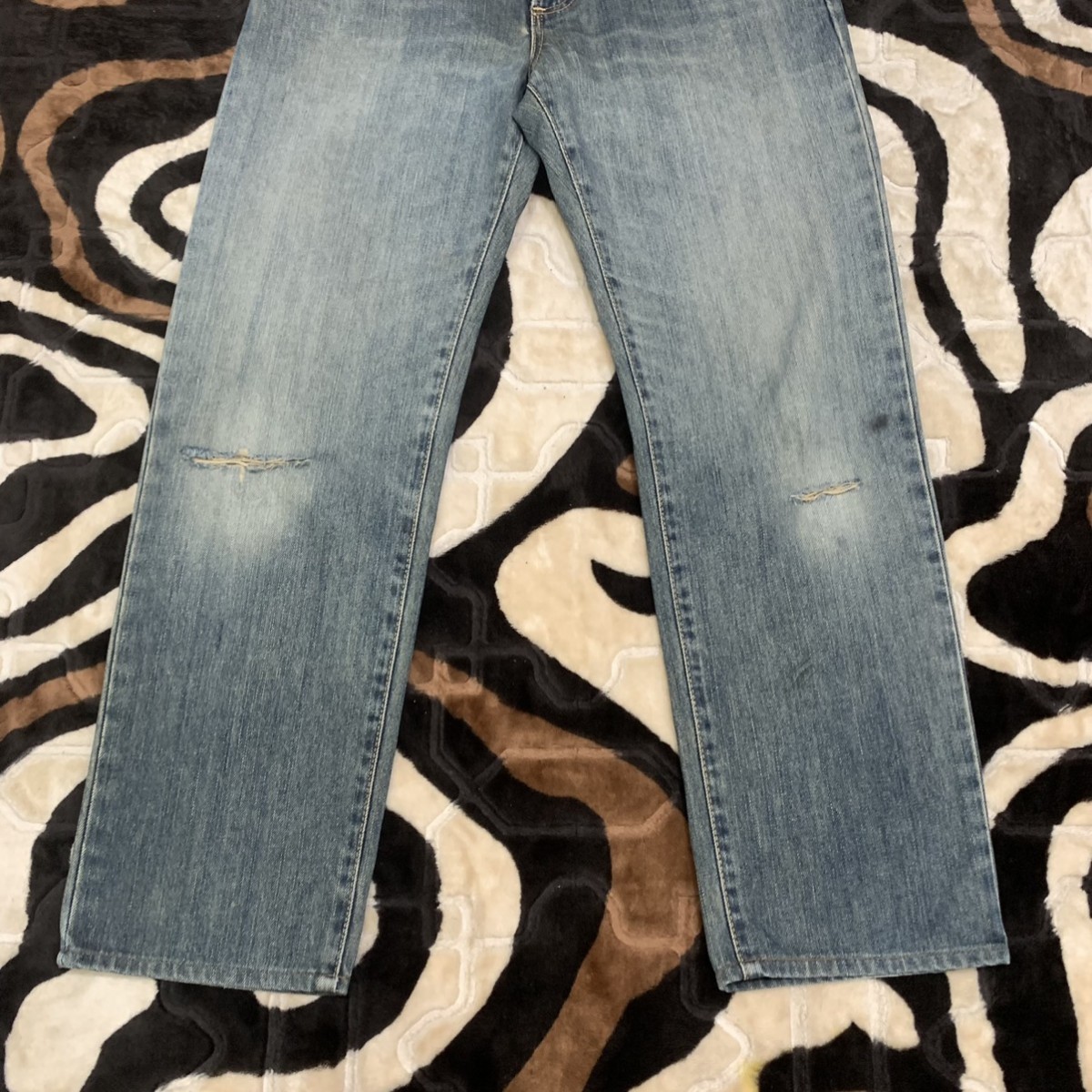 Distressed Denim - EDWIN 403 Vintage 90s Rugged Stonewash Jean - 5