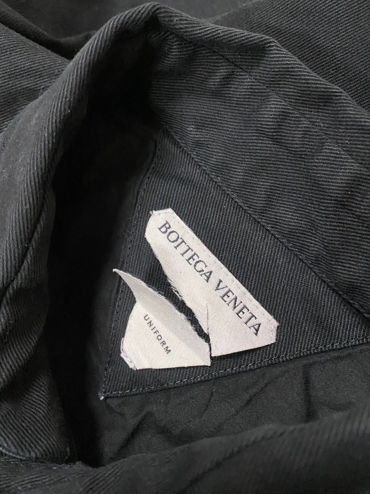 Authentic🔥Bottega Veneta Uniform Cotton Oxford Double Pocket - 15