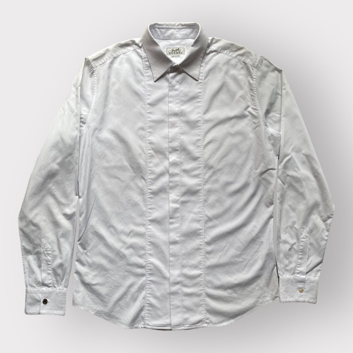 Hermes Tuxedo Shirt - 2