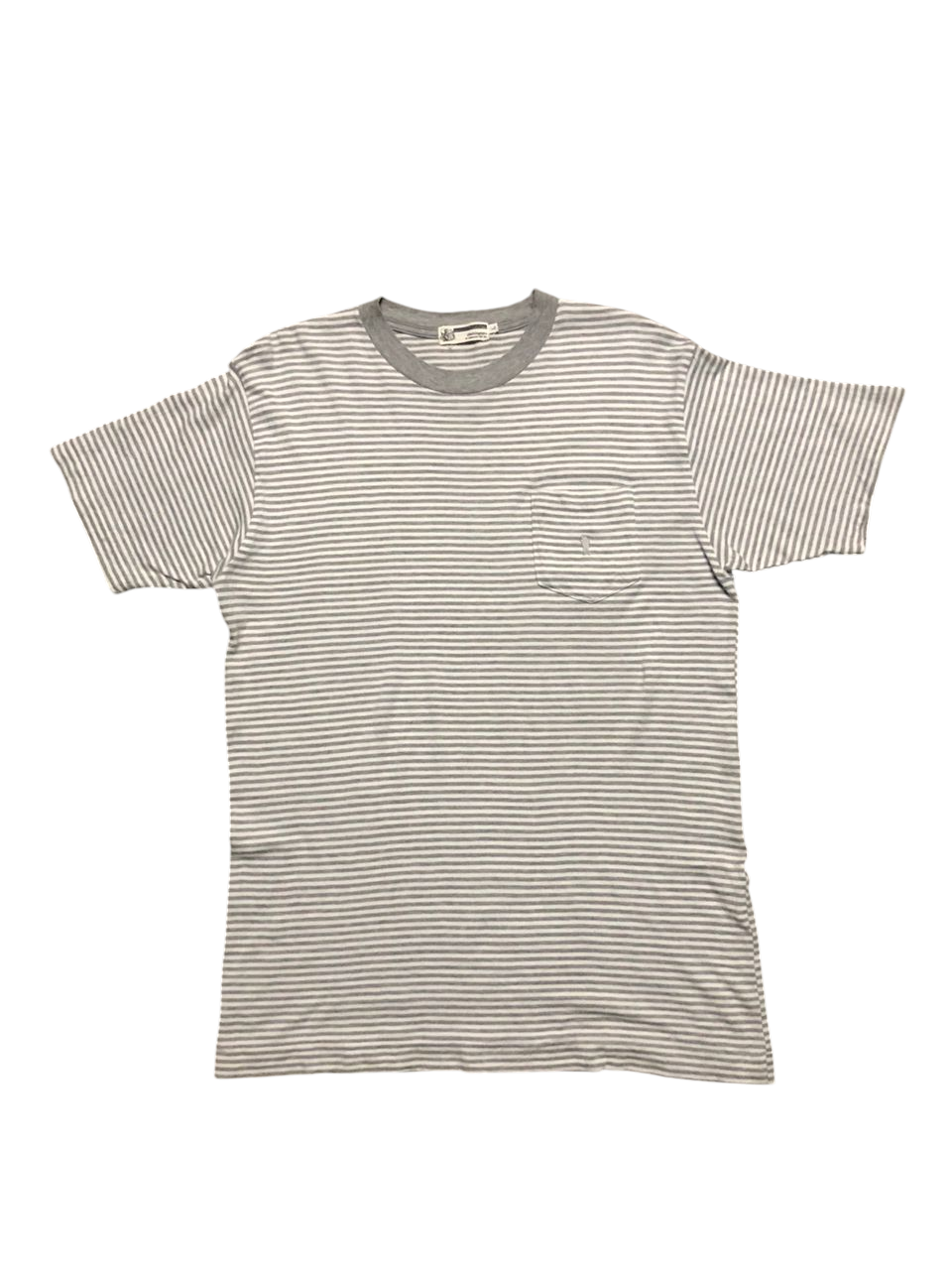 Vintage A Bathing Ape General Stripe Pocket Tee Small Logo - 2
