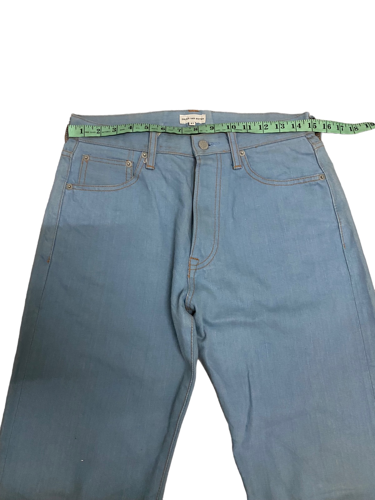 Offer‼️Vintage Dries Van Noten Selvedge Denim Jeans - 17