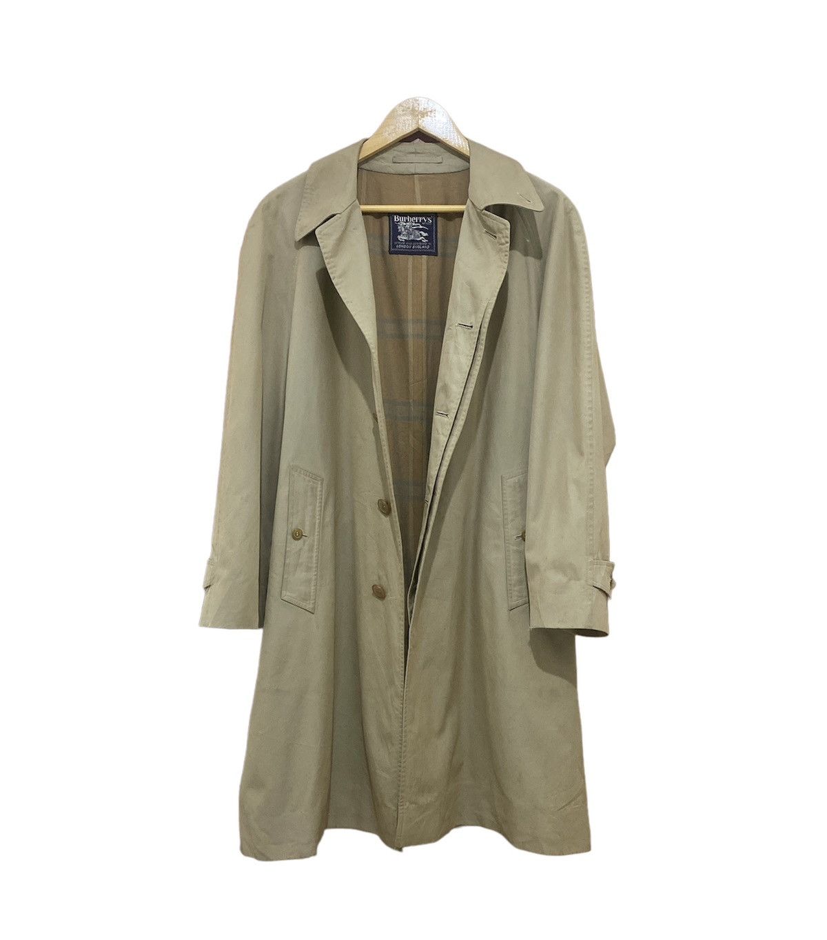 Vintage Classic Burberry Trench Coat - 3