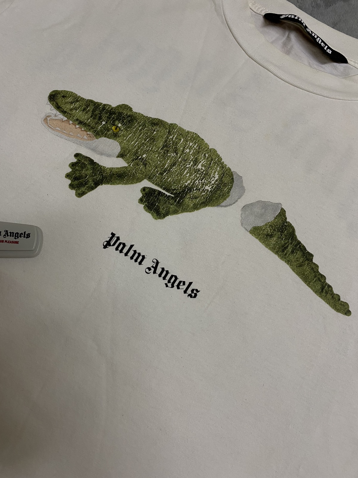 Palm Angels Crocodile Croc Print Tee T-shirt - 2