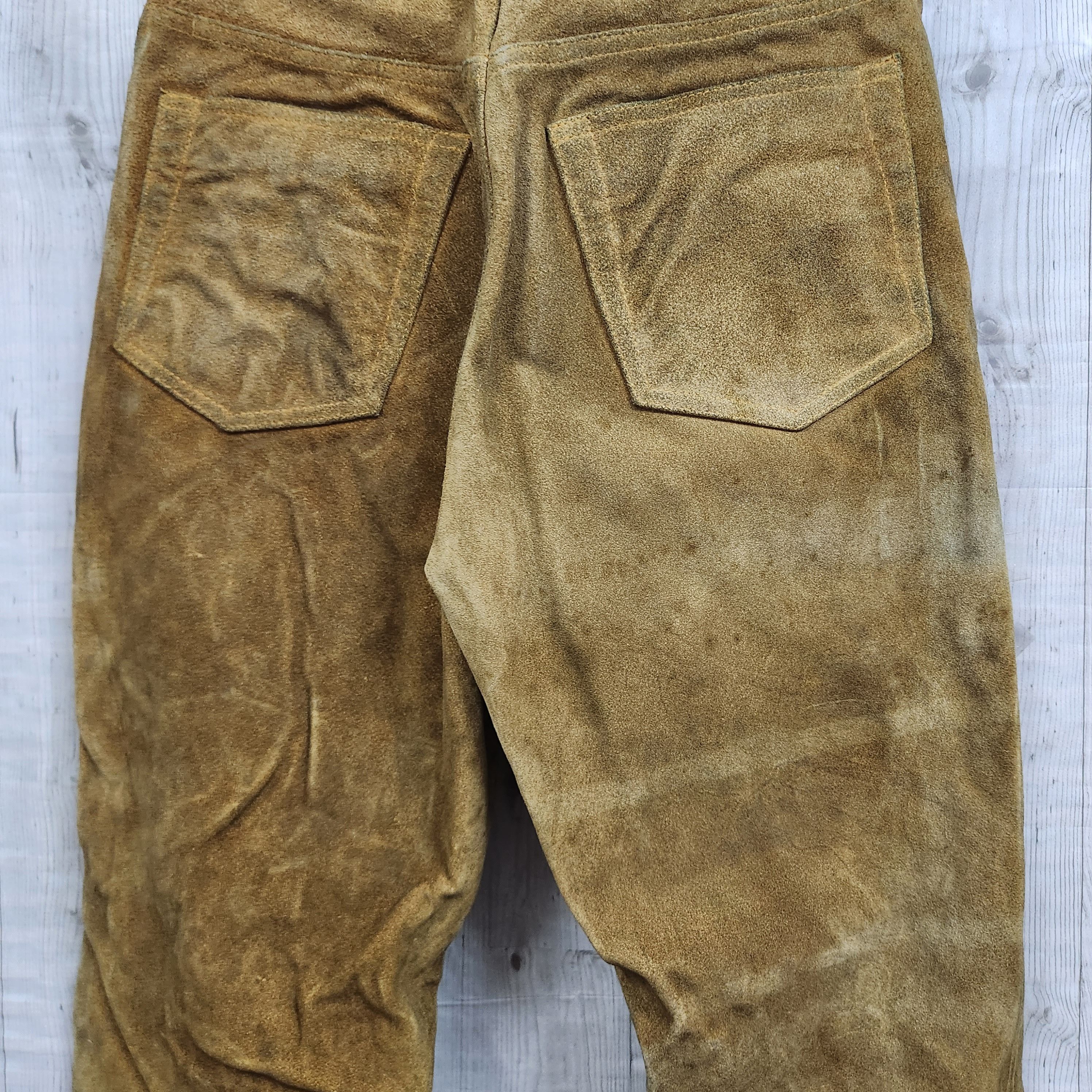 Vintage Beams Genuine Leather Pants - 7