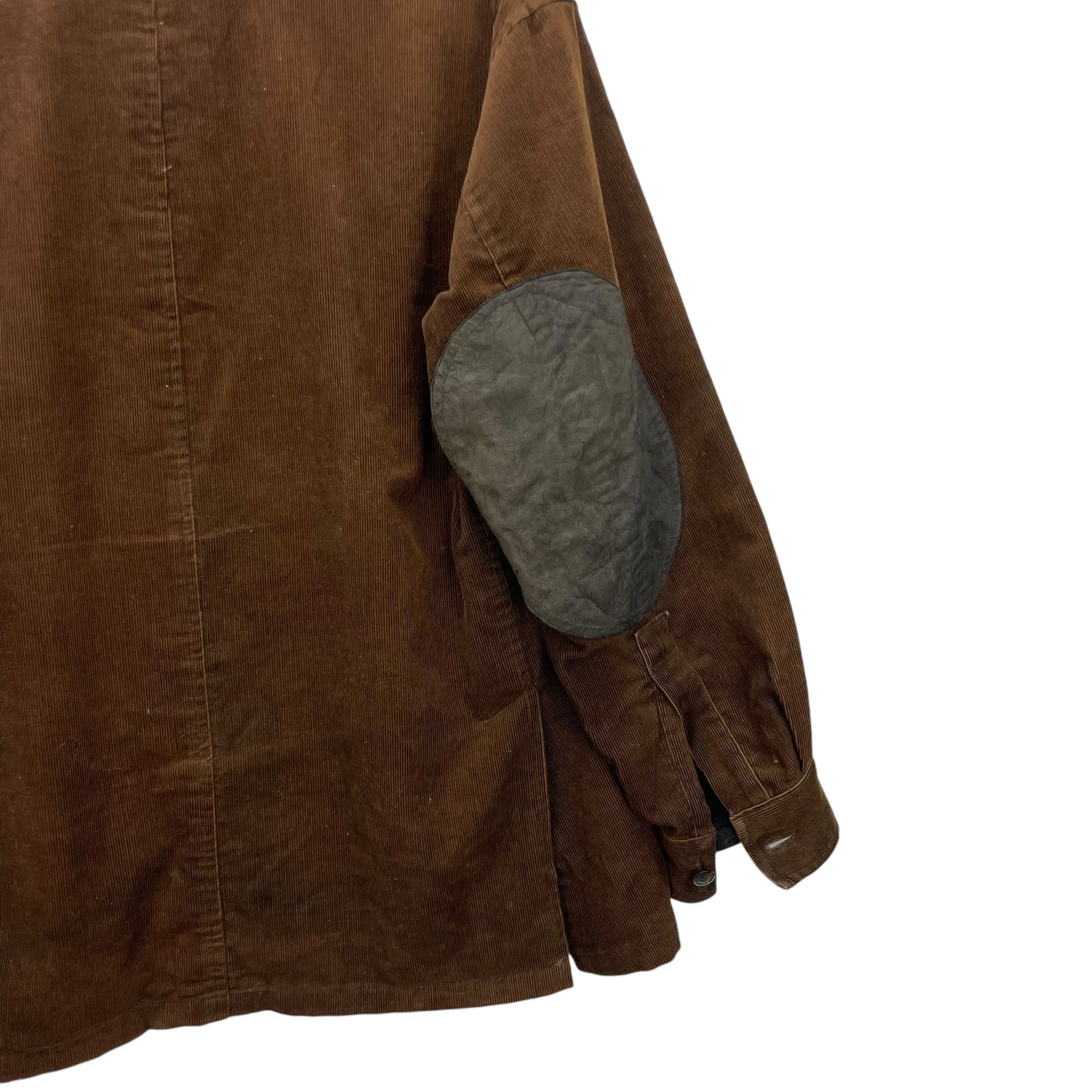 Vintage Burberrys Velvet Corduroy Nova Check Shirt Jacket - 6