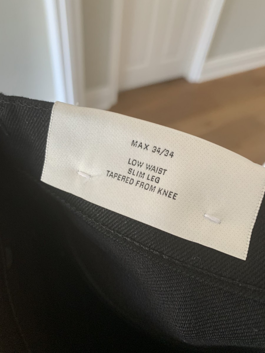 Max cash 34x34 black - 3