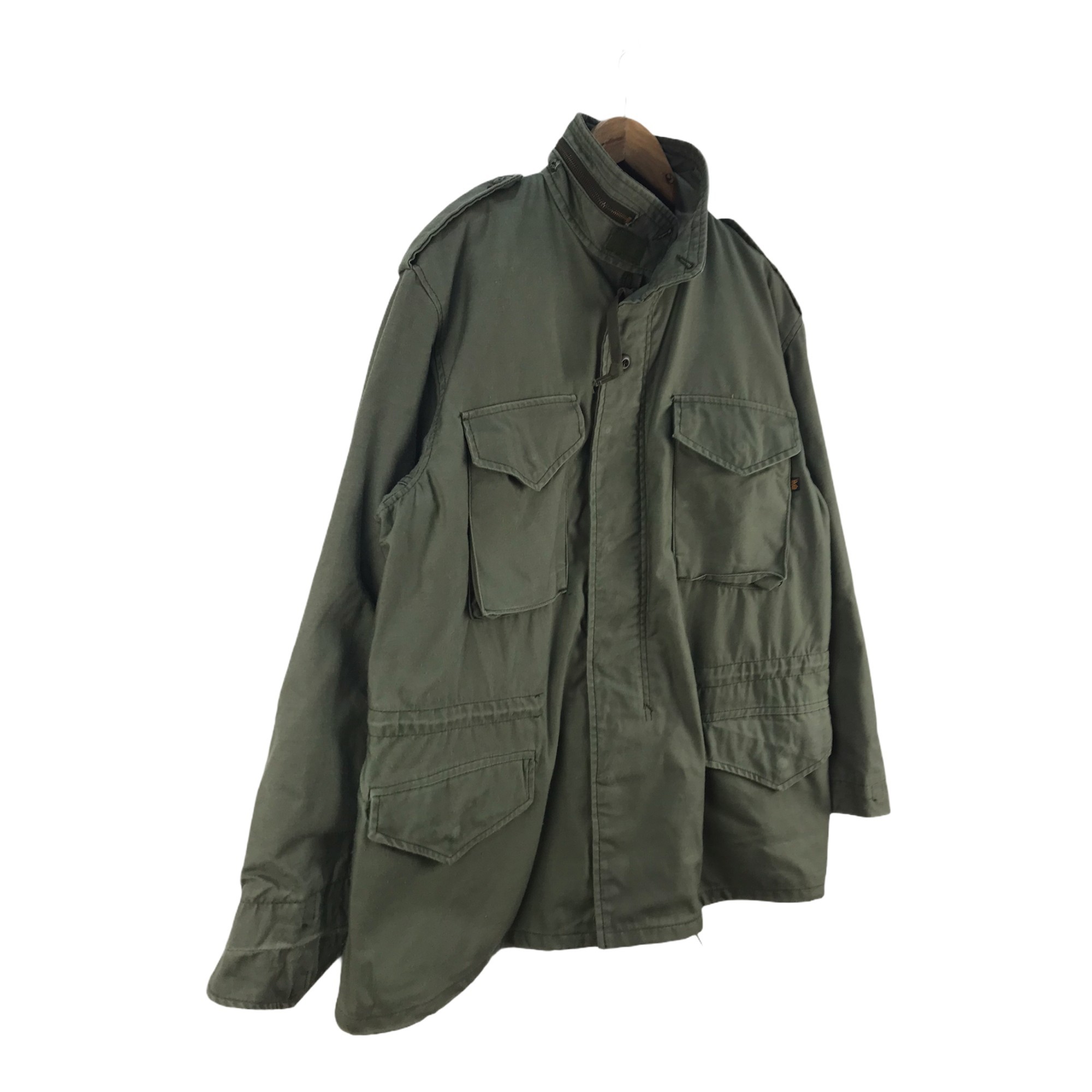Alpha Industries - Vintage Alpha Industries Coat Mans Field Military Jacket - 5