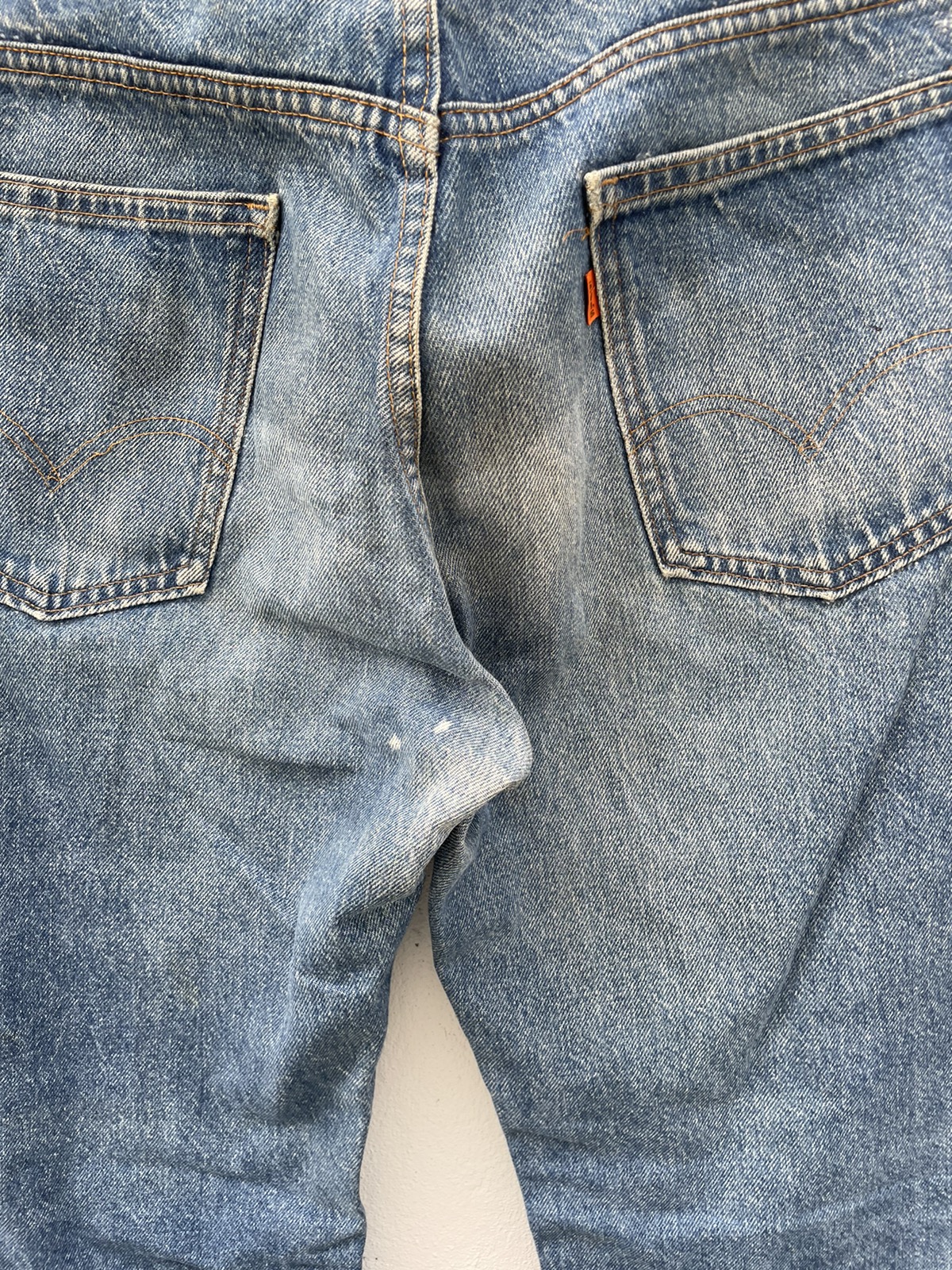 Vintage - Vintage 70s Levi’s Orange Tab Flare Jeans - 12