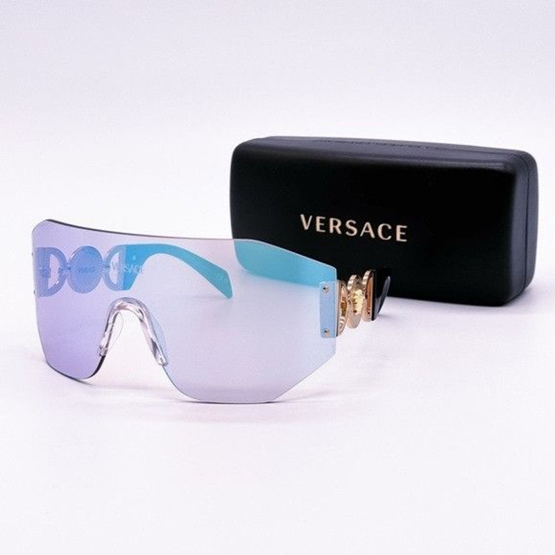 NEW VERSACE VE2258 1002/MA SHIELD SUNGLASSES VERSACE MOD 225 - 1