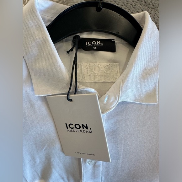 Icon Amsterdam The Muscle Button Polo - 4