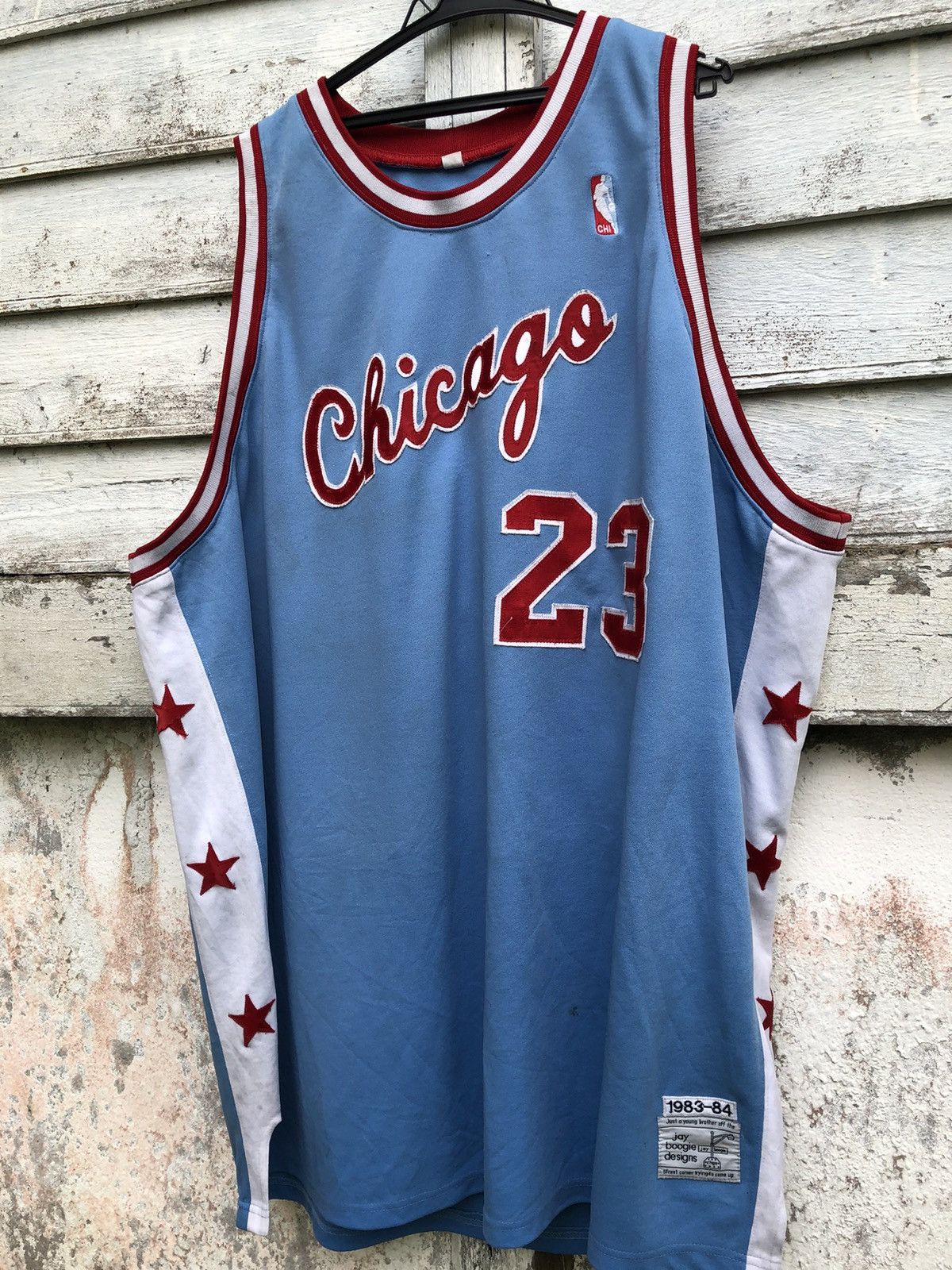 Vintage Oversized OG Chicago Jay Boogie Basketball Jersey - 2